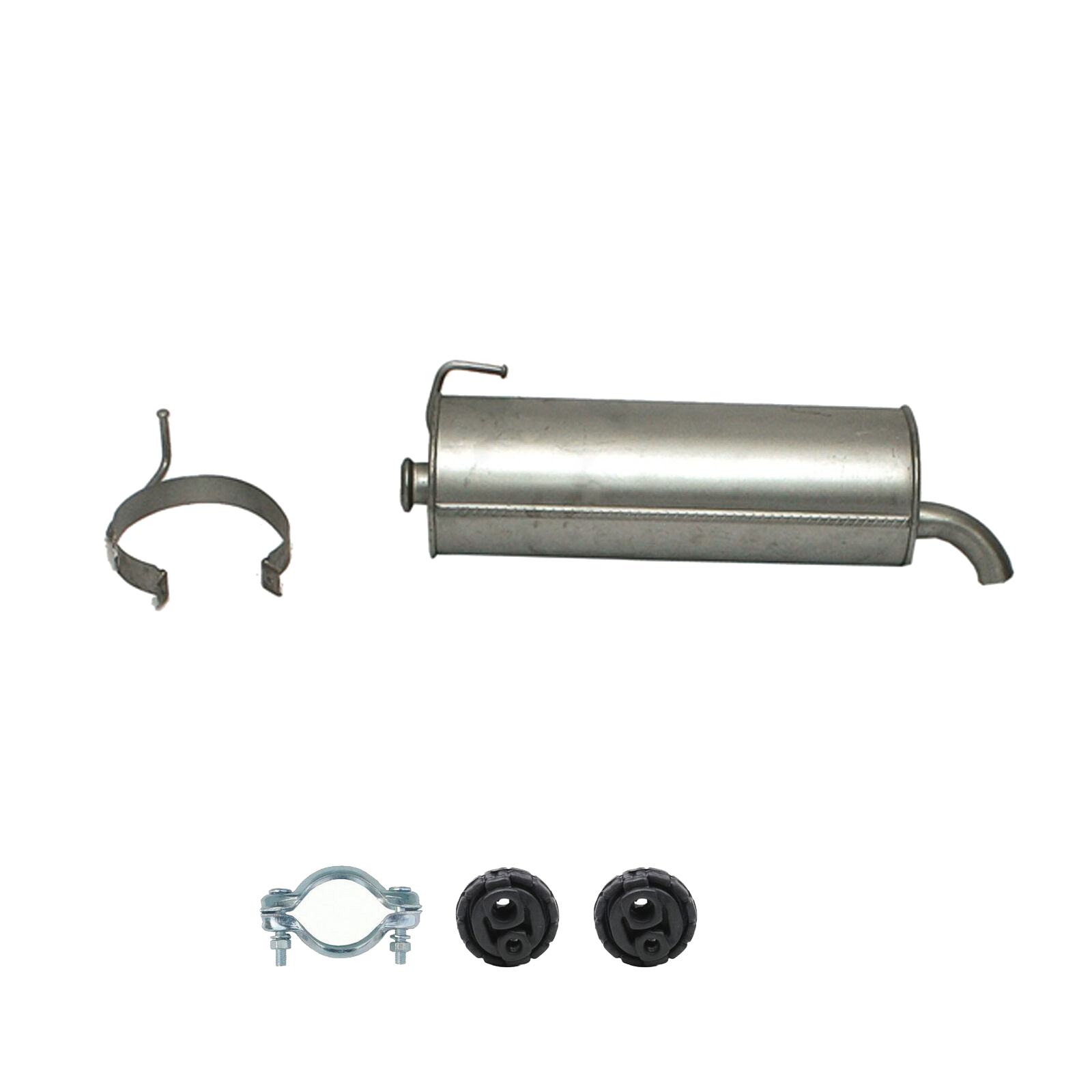 Endschalldämpfer Peugeot 206 1.4 HDi / 1.9D (2A/C) Schrägheck 69PS Auspuff