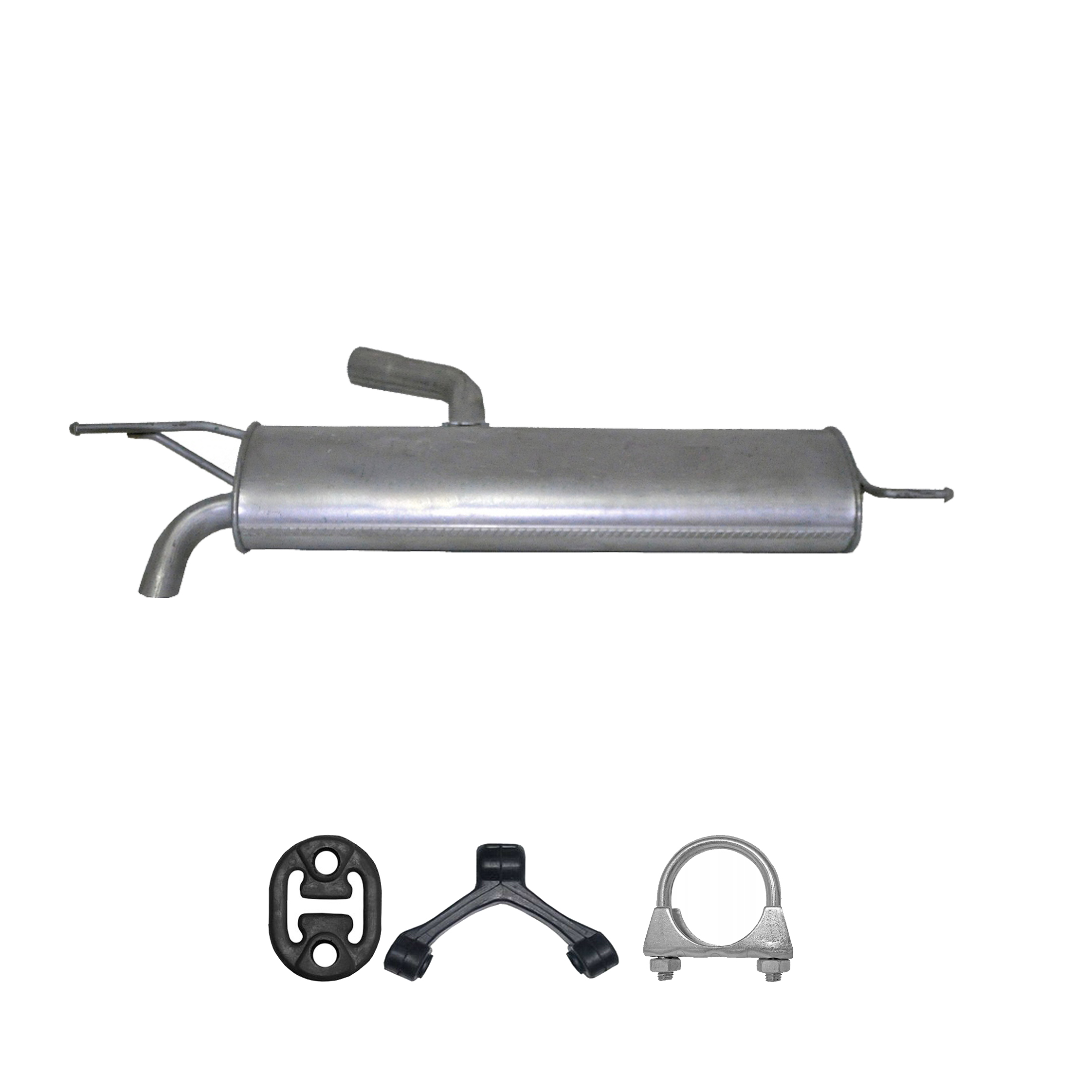 Endschalldämpfer Auspuff VW Golf V Golf V Plus 1.6i & 1.6FSi 2003-2012 +Anbaukit