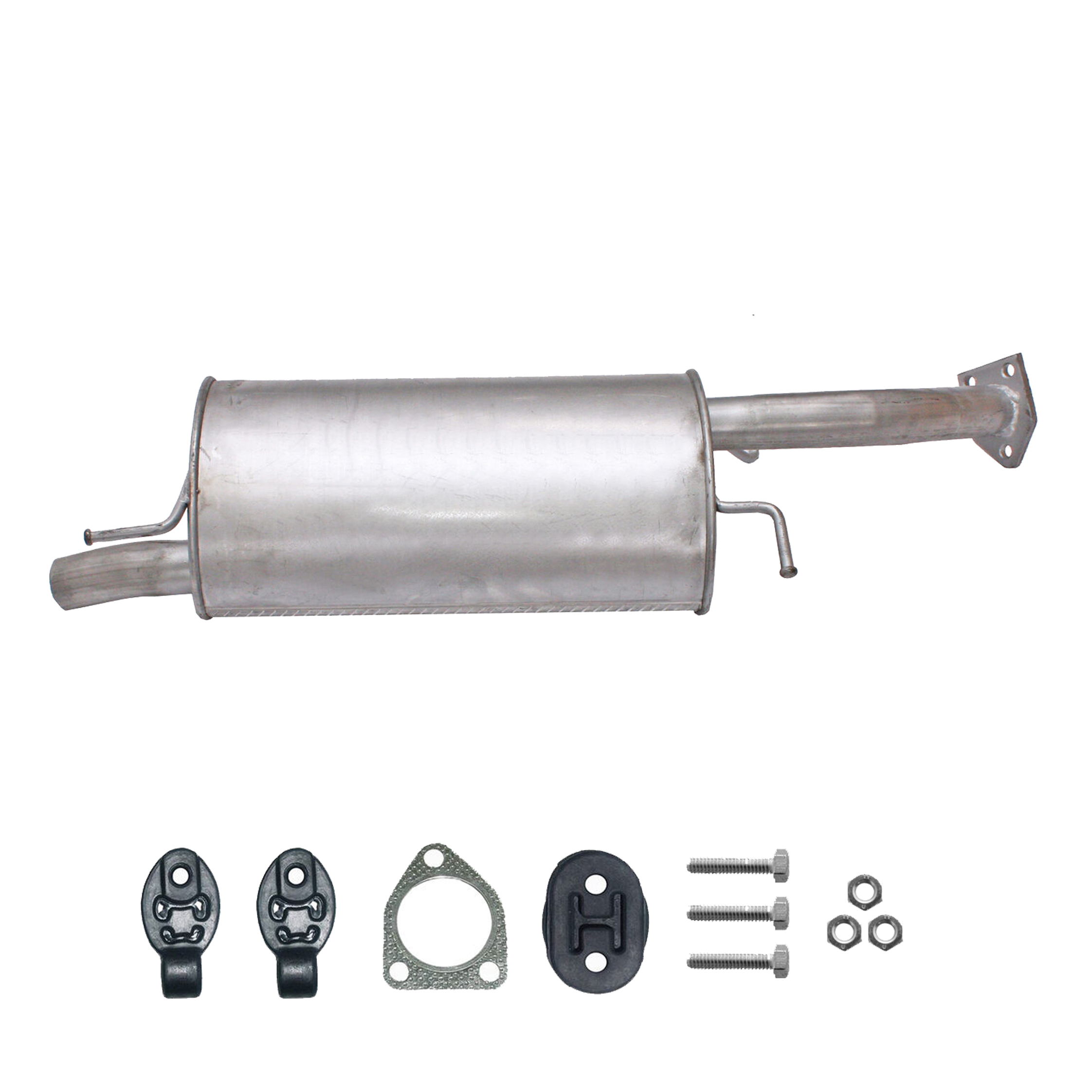Auspuff Endschalldämpfer Mitsubishi Lancer Kombi (CS_W) 1.6 inkl. Montagesatz
