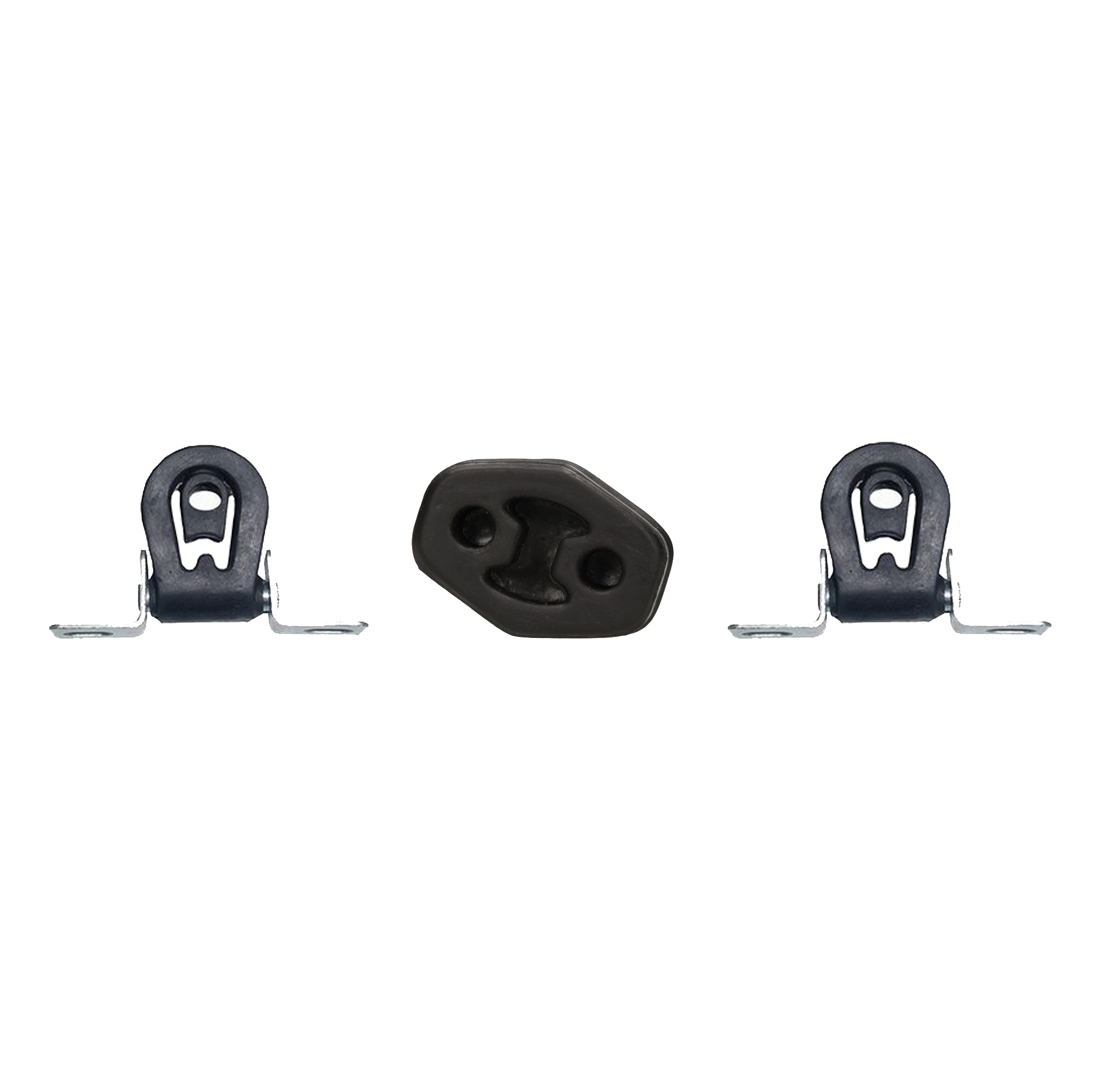 Montagesatz für Endschalldämpfer +Mittelschalldämpfer VW Polo 6N_2 1.4 16V 1999- – Bild 2
