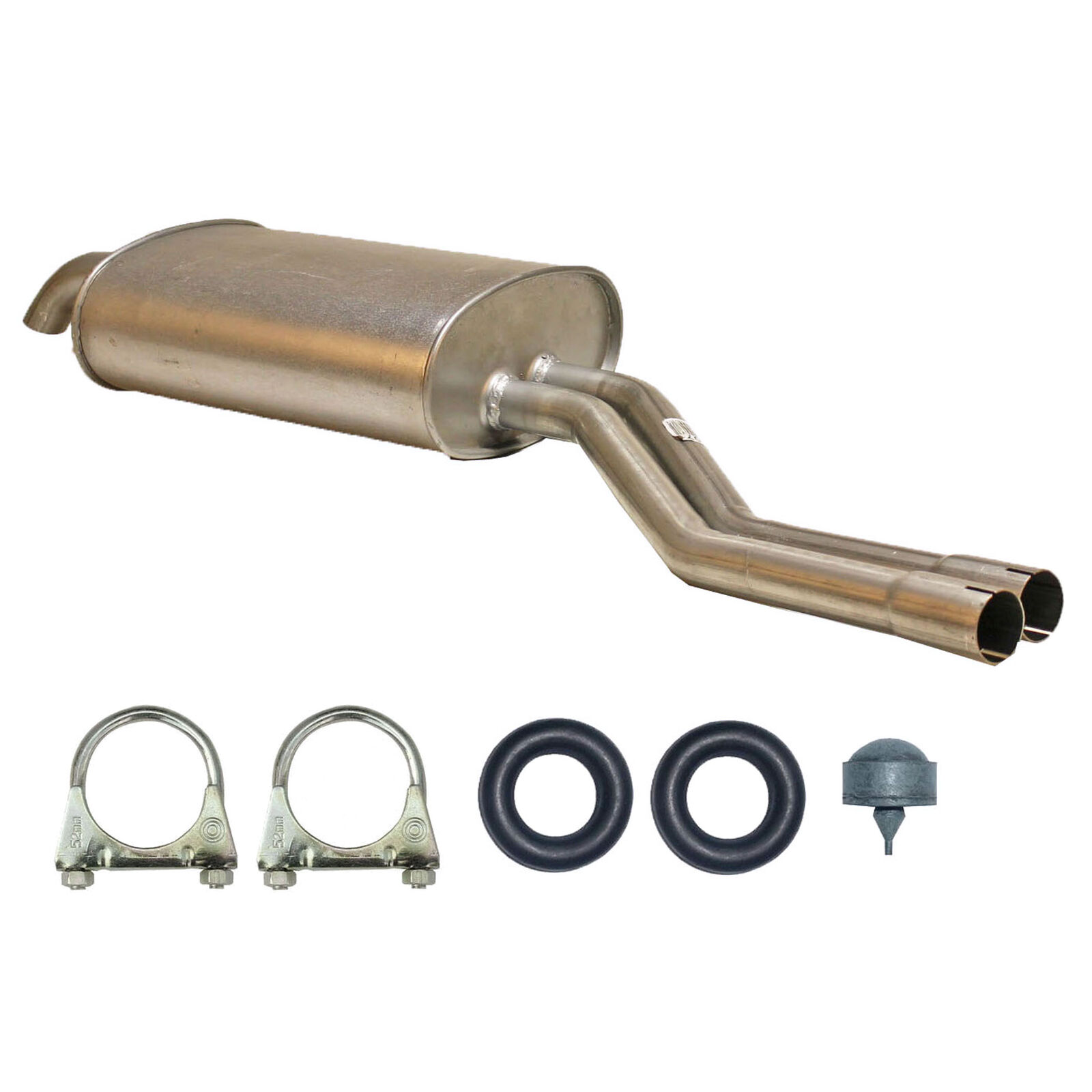 Auspuff Endschalldämpfer Mercedes Benz SL (R107) 280 350 380 450 500 SL & SLC