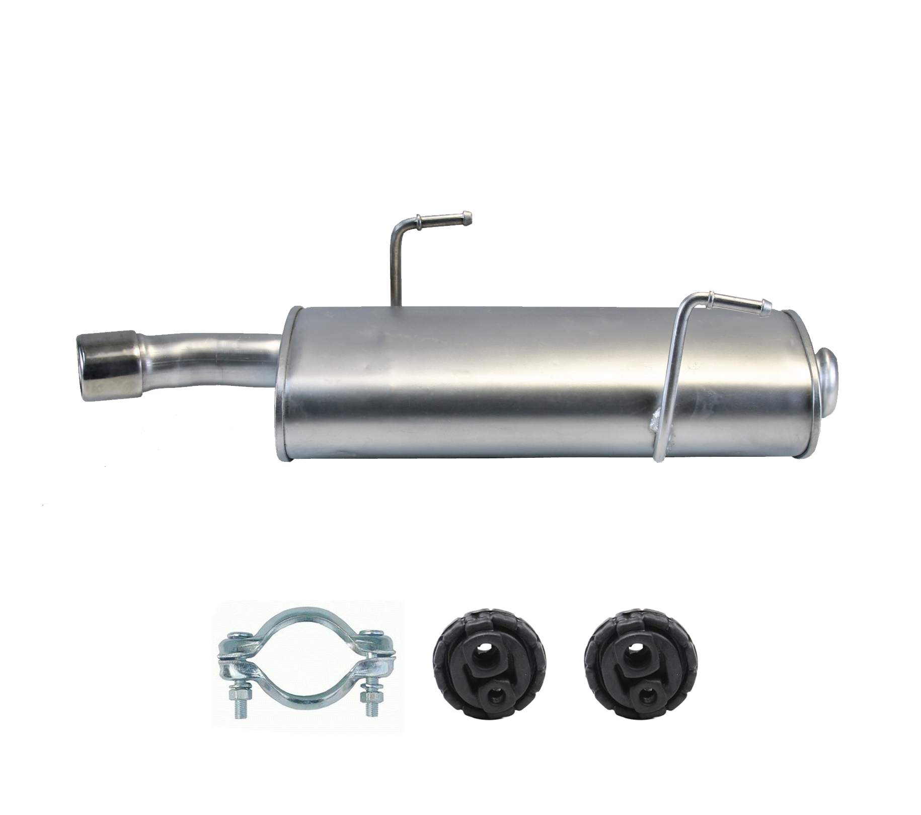 Endschalldämpfer Auspuff Peugeot 206/206CC 2.0 1999-2007 Endtopf + Anbausatz