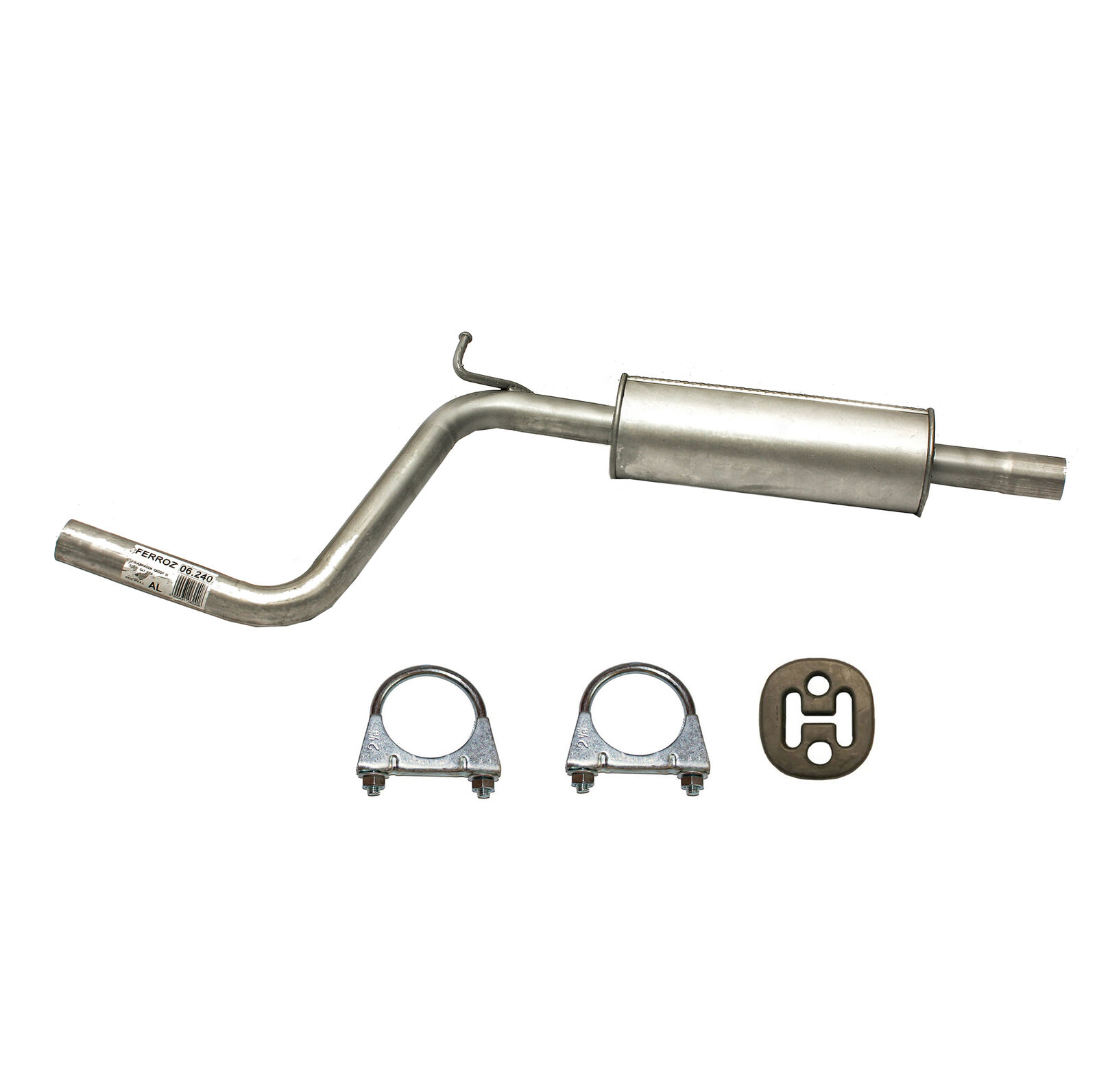 Auspuff Mittelschalldämpfer VW Caddy III Kasten Kombi 1.6, 2.0 SDI Schalldämpfer