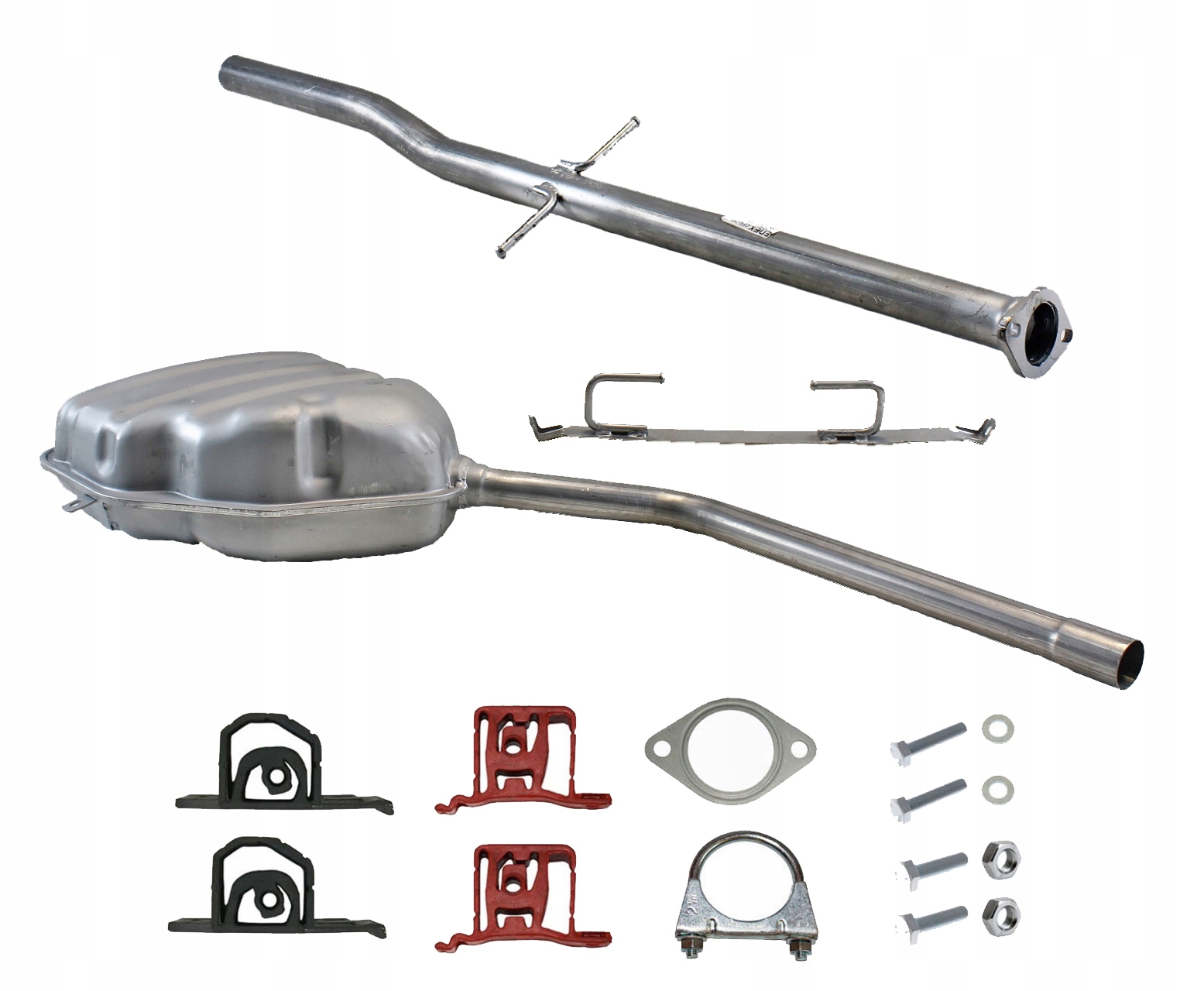 Abgasrohr + Endschalldämpfer Auspuffanlage MINI ONE 1.4/1.6 CABRIO 2000-