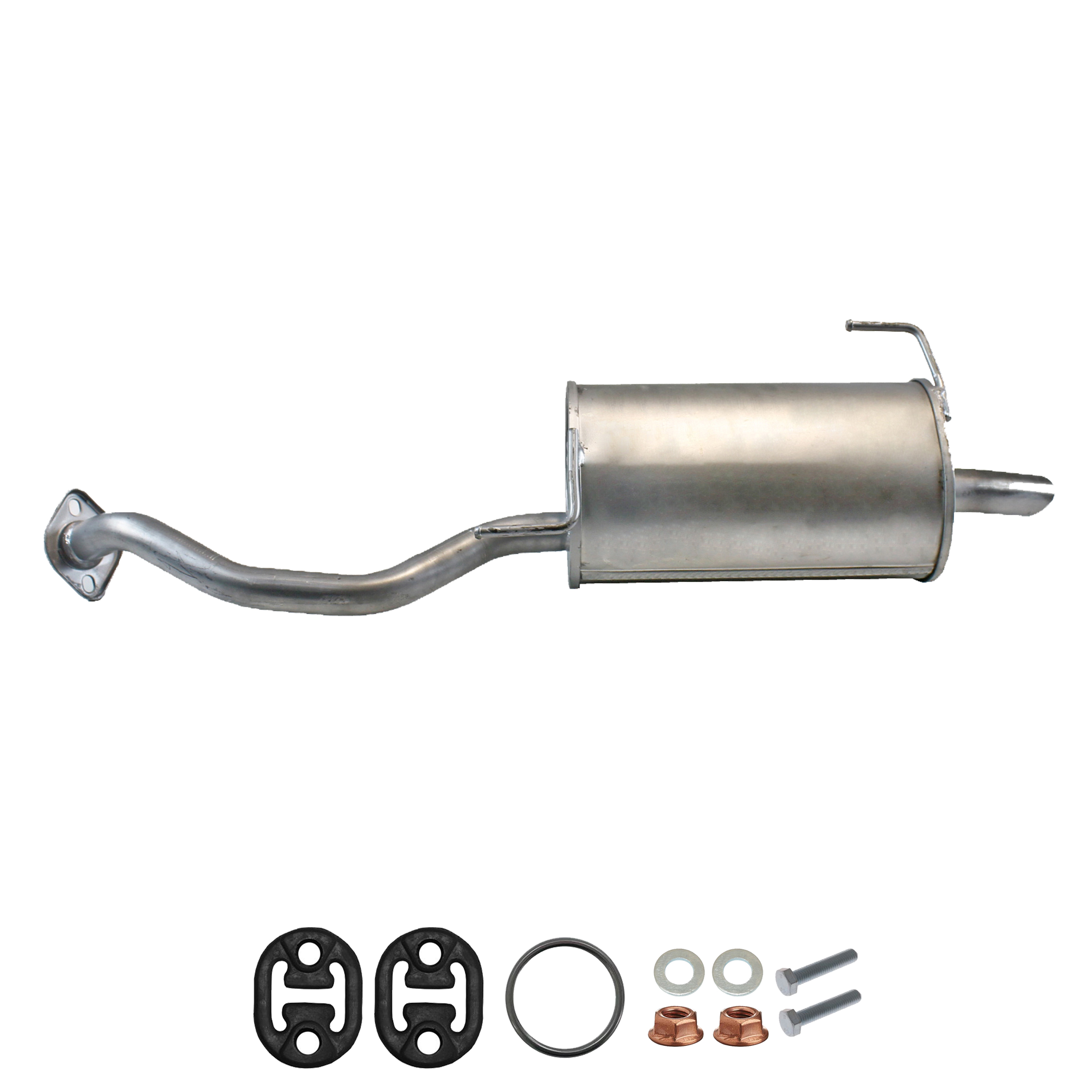 Endschalldämpfer für Nissan Note 1.2i 12V ab. Bj. 2013 Auspuff, Montagesatz