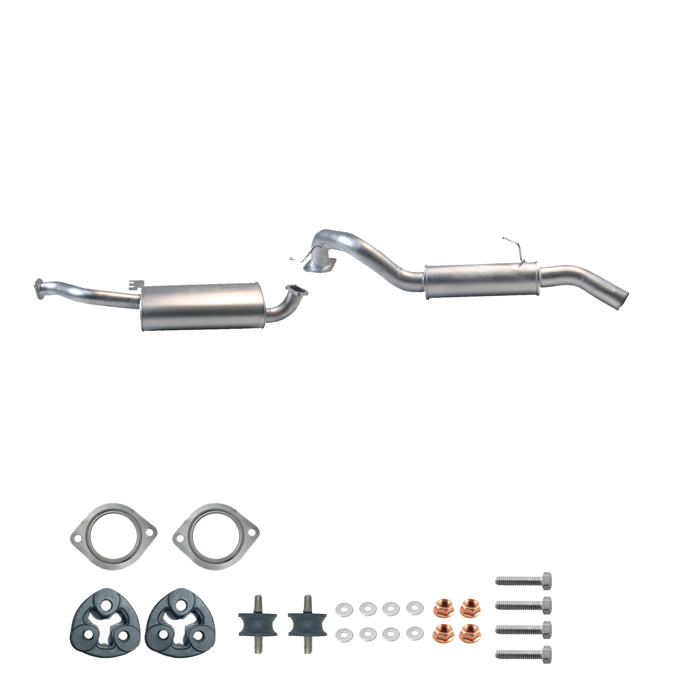 Auspuffanlage für OPEL FRONTERA 2.2 DTI 116 PS 4x4 (3 Türen) Auspuff