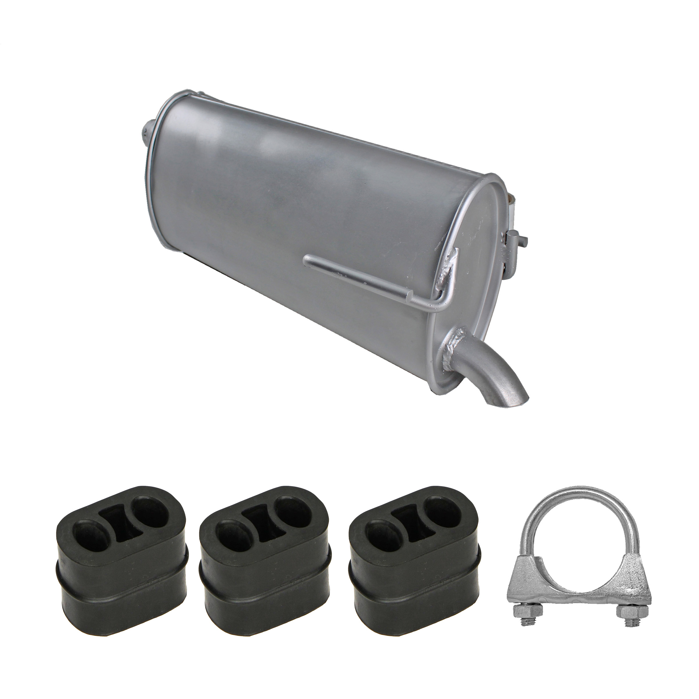 Endschalldämpfer Auspuff OPEL MERIVA A 1.4 16V, 1.6 2003-2005 inkl. Montagesatz