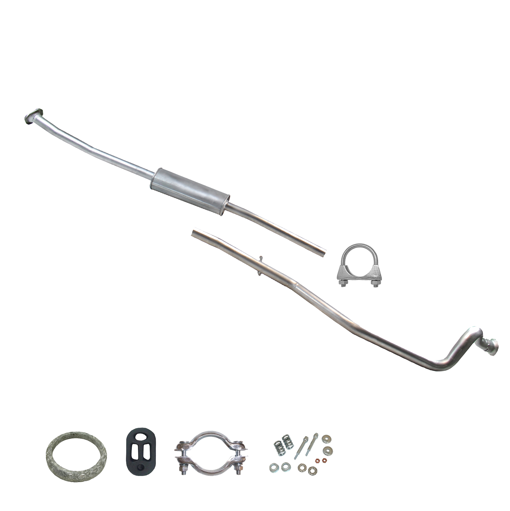 Mittelschalldämpfer für PEUGEOT 206 Combi 1.1/1.4/1.6 ab. Bj. 1998 - Auspuff