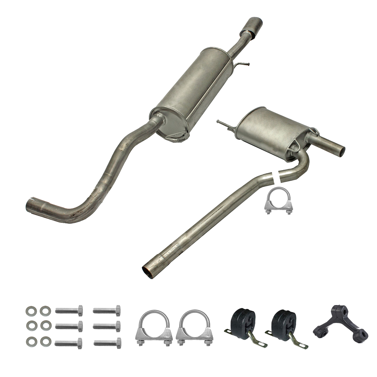 Auspuff Audi A4 B5 1.6 Stufenheck Avant 1995-2001 Auspuffanlage Komplett – Bild 3