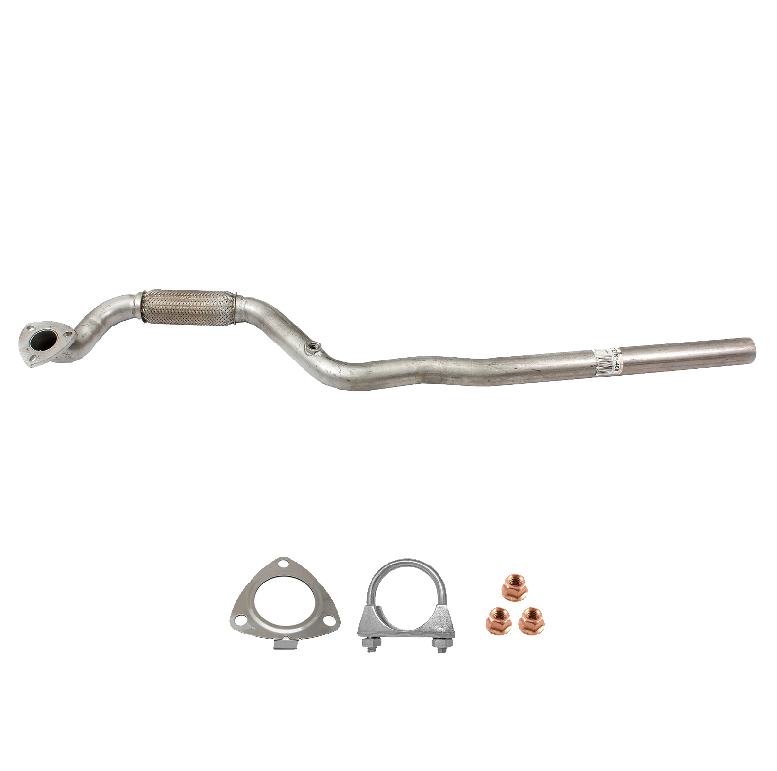 Abgasrohr Hosenrohr Opel Astra G 1.6, 1.6 16V & Astra H 1.6 inkl. Montagesatz