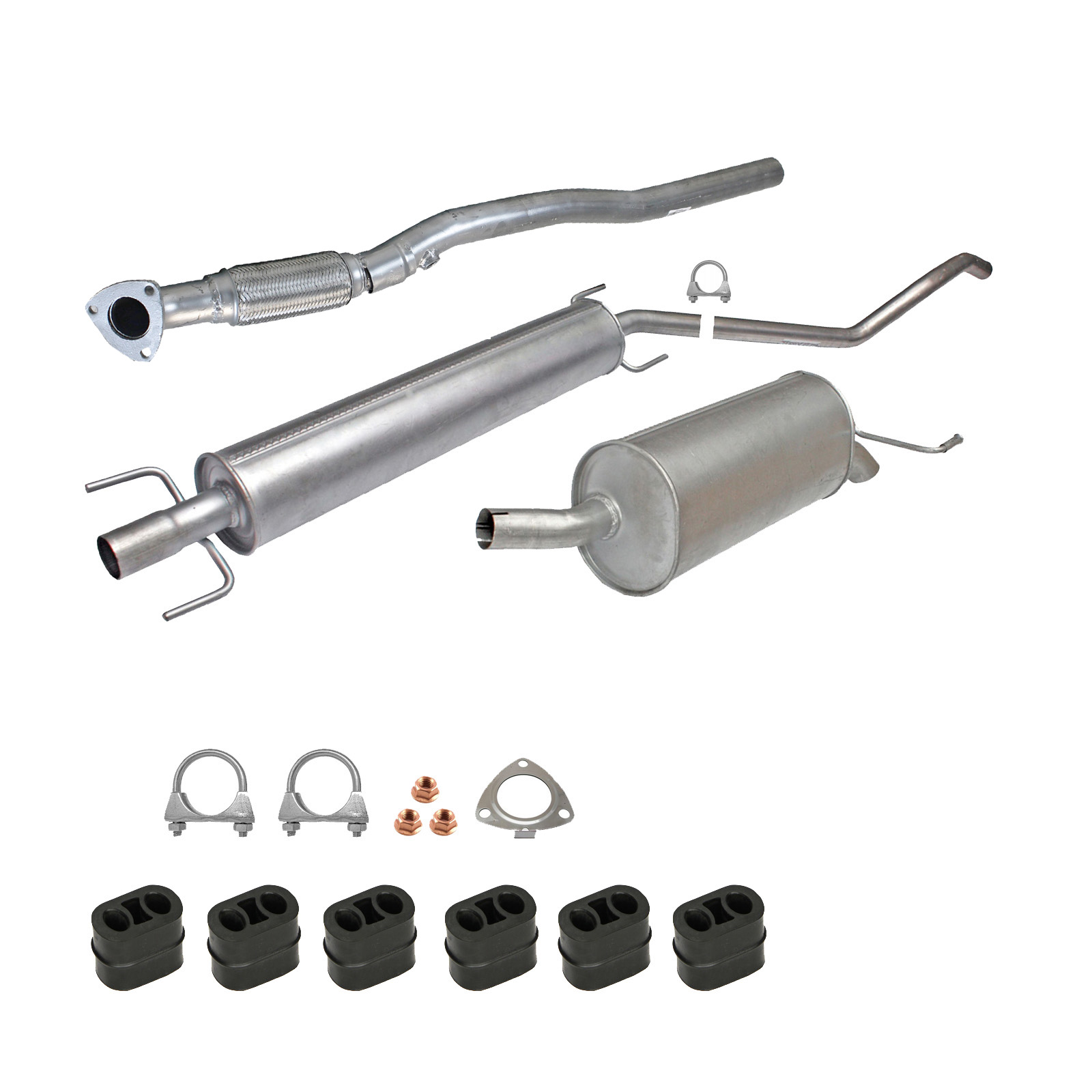 Auspuffanlage ab Kat OPEL ASTRA H CARAVAN L35 1.6 1.8 Auspuff inkl. Anbausatz