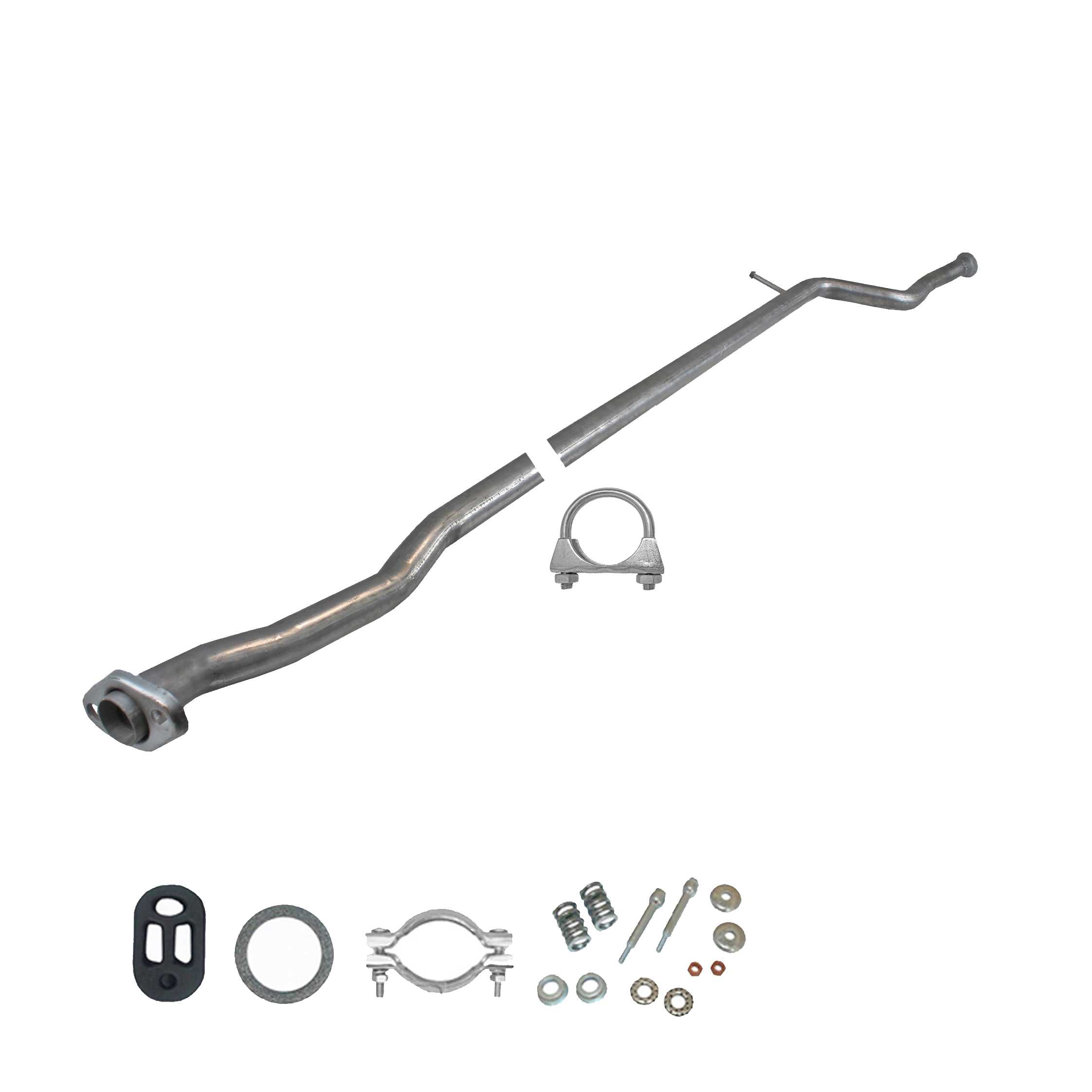 Abgasrohr für CITROEN Saxo & PEUGEOT 106 1.1i / 1.4i ab. 2000- Reparaturrohr
