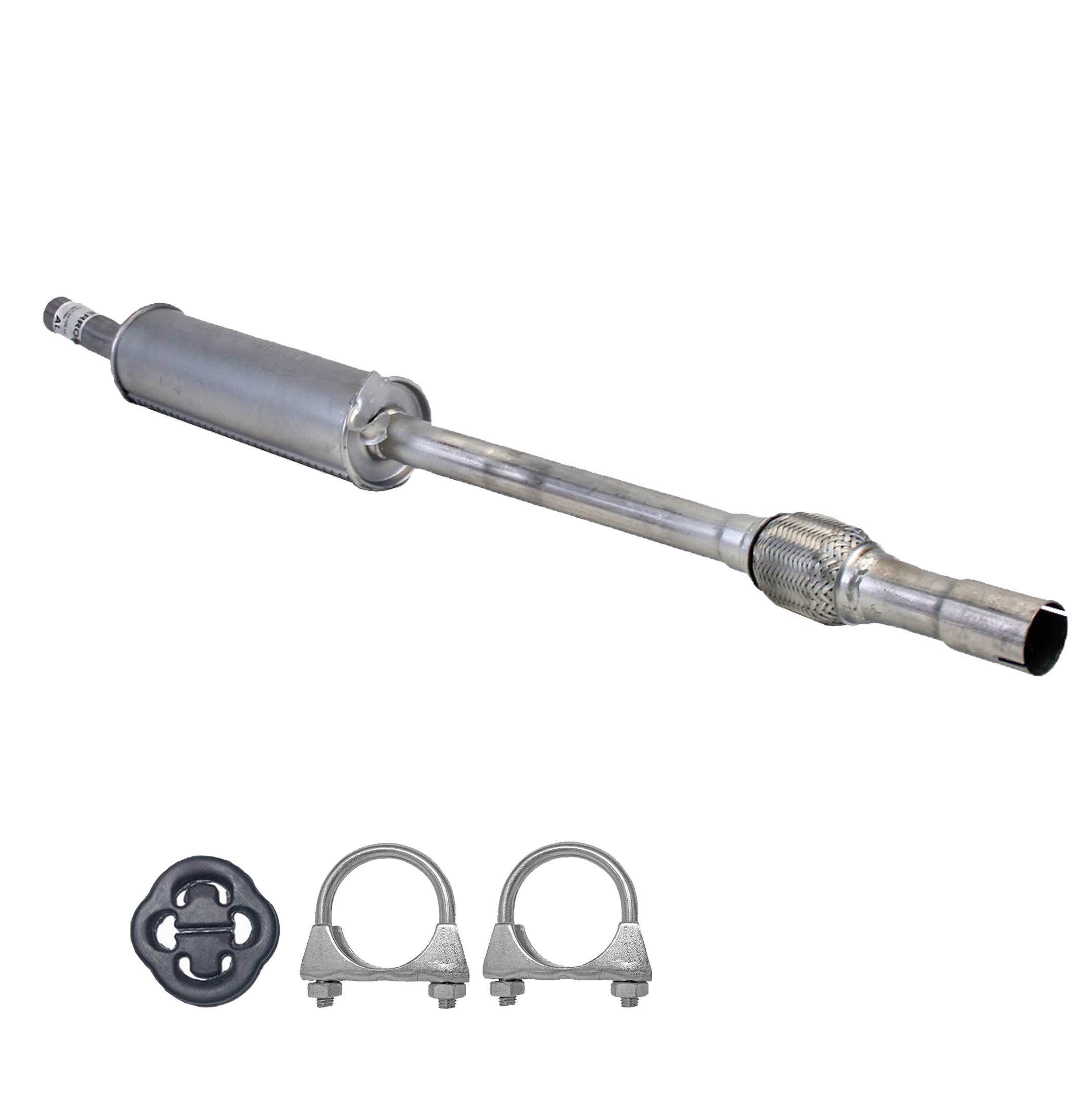 Mittelschalldämpfer für VW POLO 86C/ Polo Classic 1.0/1.3/1.4D Auspuff