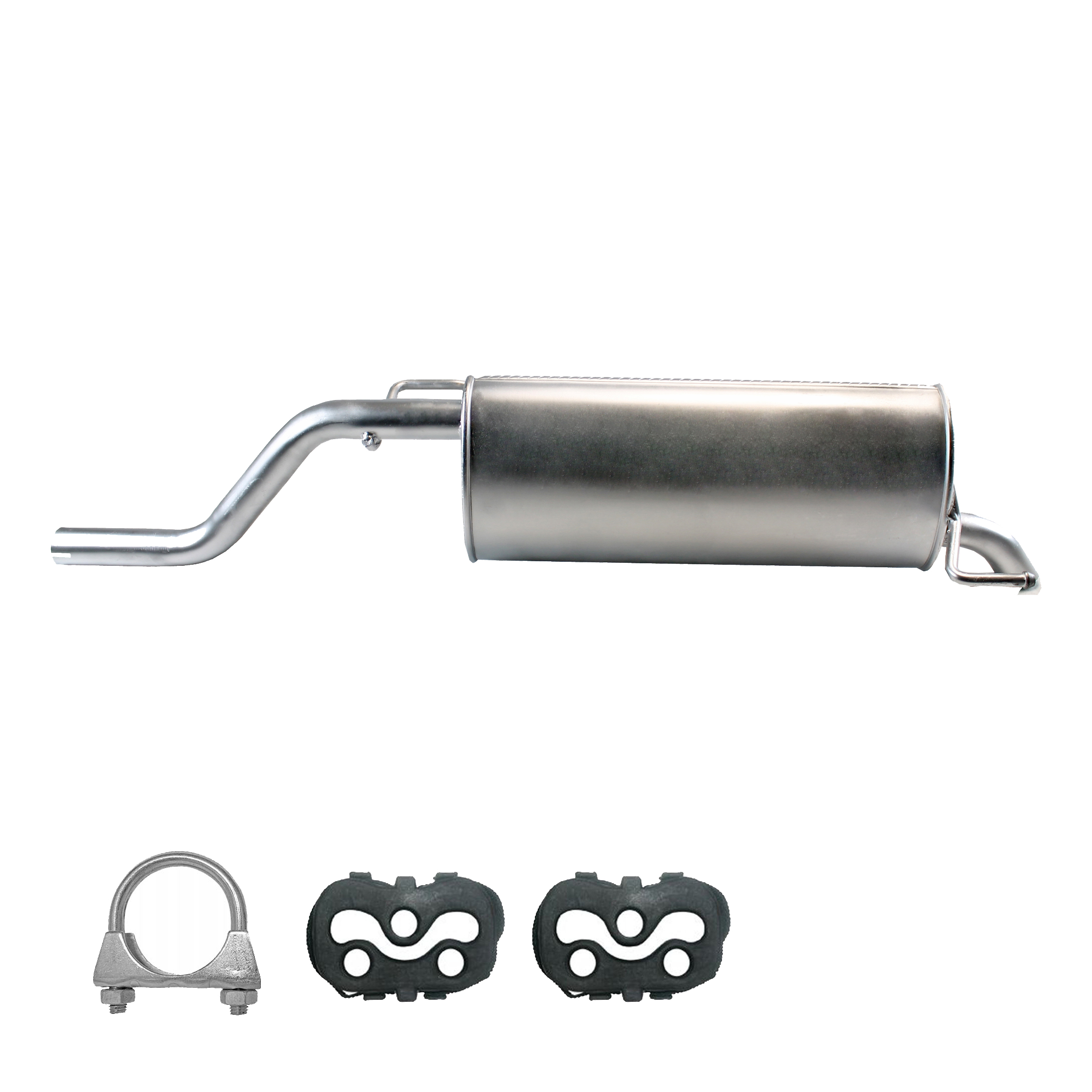 Auspuff Endschalldämpfer Opel Corsa D & Corsa D Van 1.0 inkl. Montagesatz