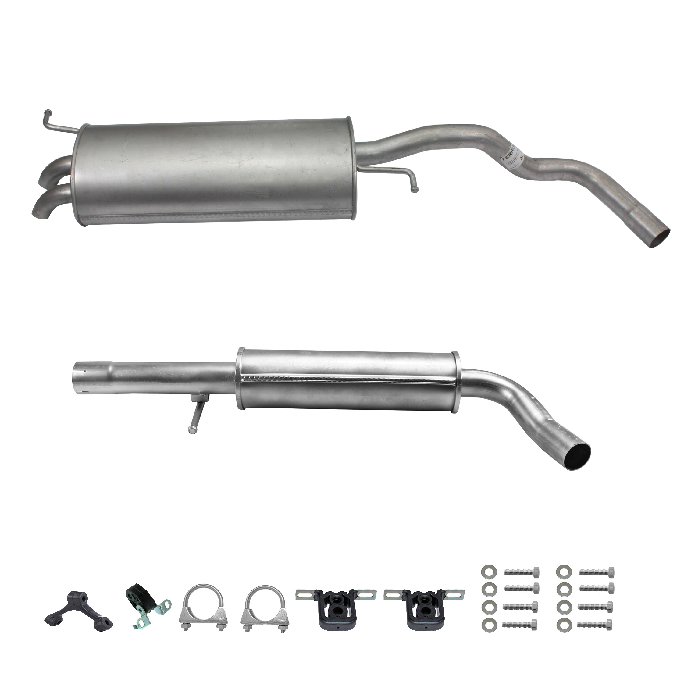 Komplette Auspuffanlage Auspuff VW Golf IV 1.6-2.0 1997-2005 Schalldämpfer (1J1)