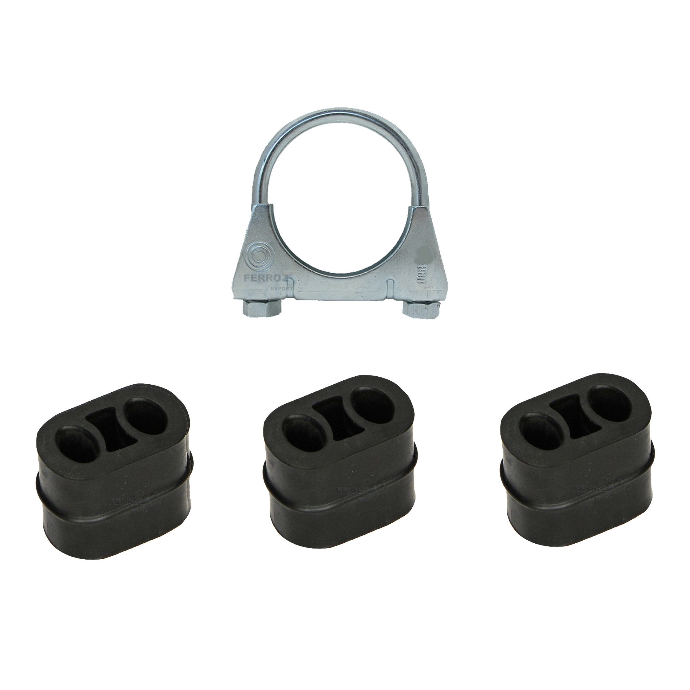 Endschalldämpfer für Opel Corsa C 1.2 & 1.2 16V, 1.4 Twinport ab. 2000-, Auspuff – Bild 2