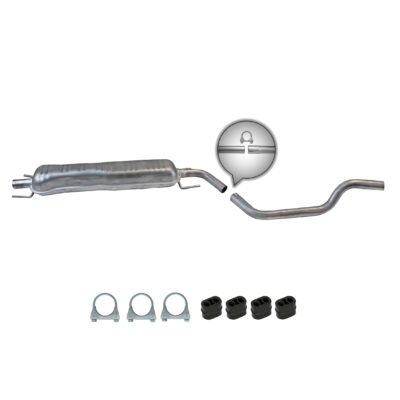 Auspuff Mittelschalldämpfer Opel Meriva A Großraumlimousine (X03) 1.8