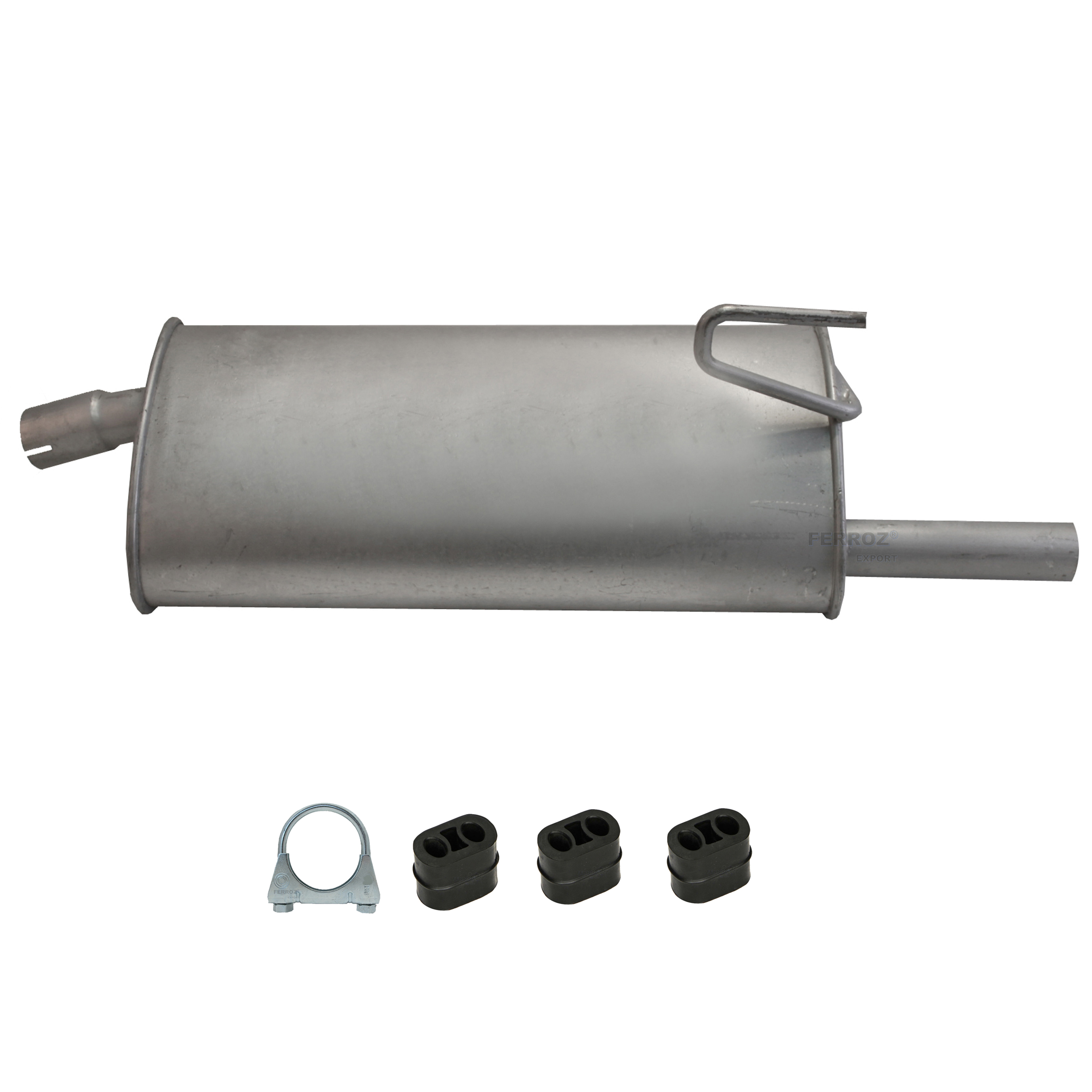 Auspuff Endtopf Opel Meriva A (X03) Großraumlimousine 1.8 125 PS, BJ. 2003-2010