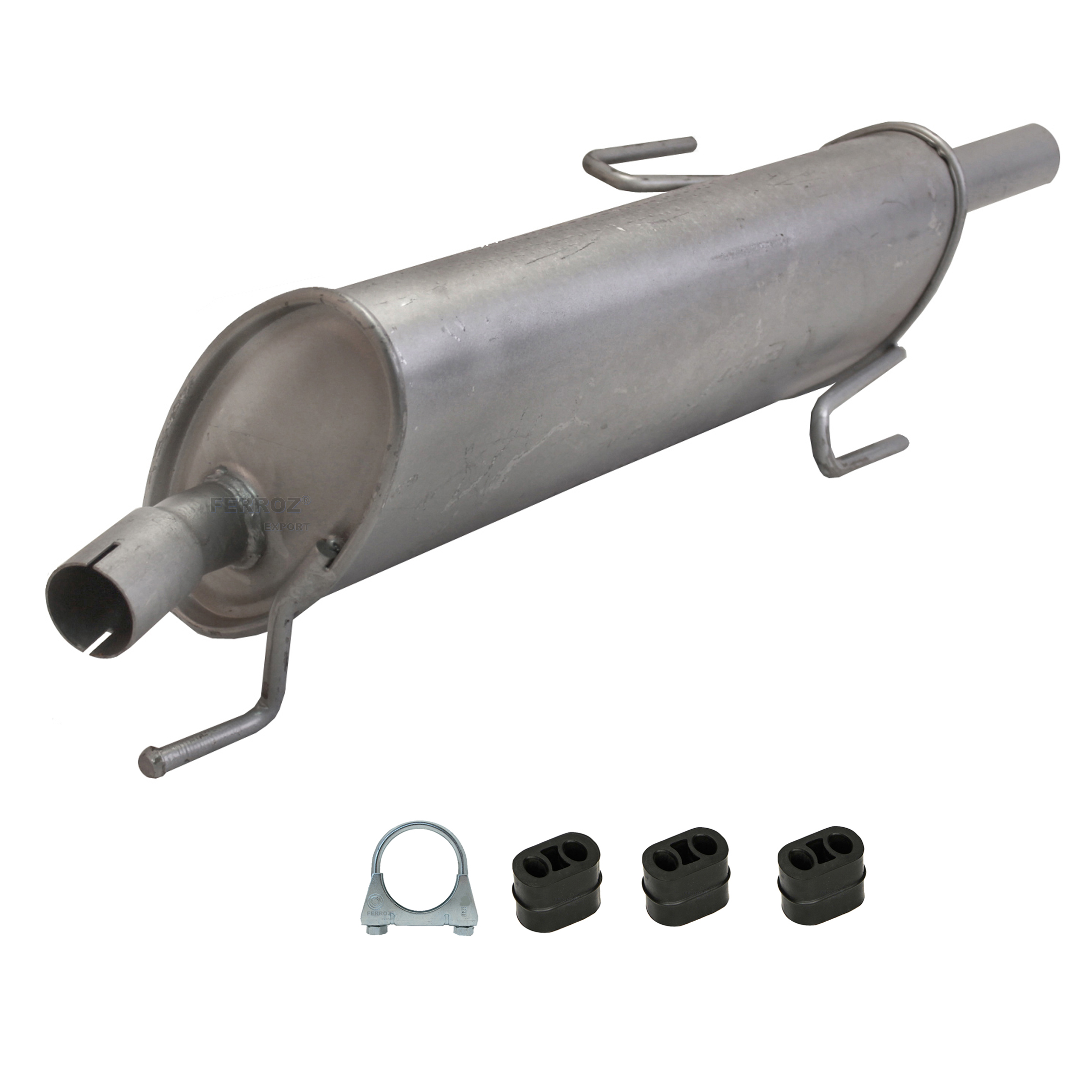 Auspuff Endtopf Opel Meriva A (X03) Großraumlimousine 1.8 125 PS, BJ. 2003-2010 – Bild 3