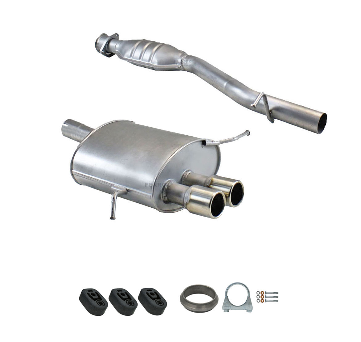 Endschalldämpfer für Mercedes C180/200/230 CL203 ab.05/2002 - Auspuff – Bild 2