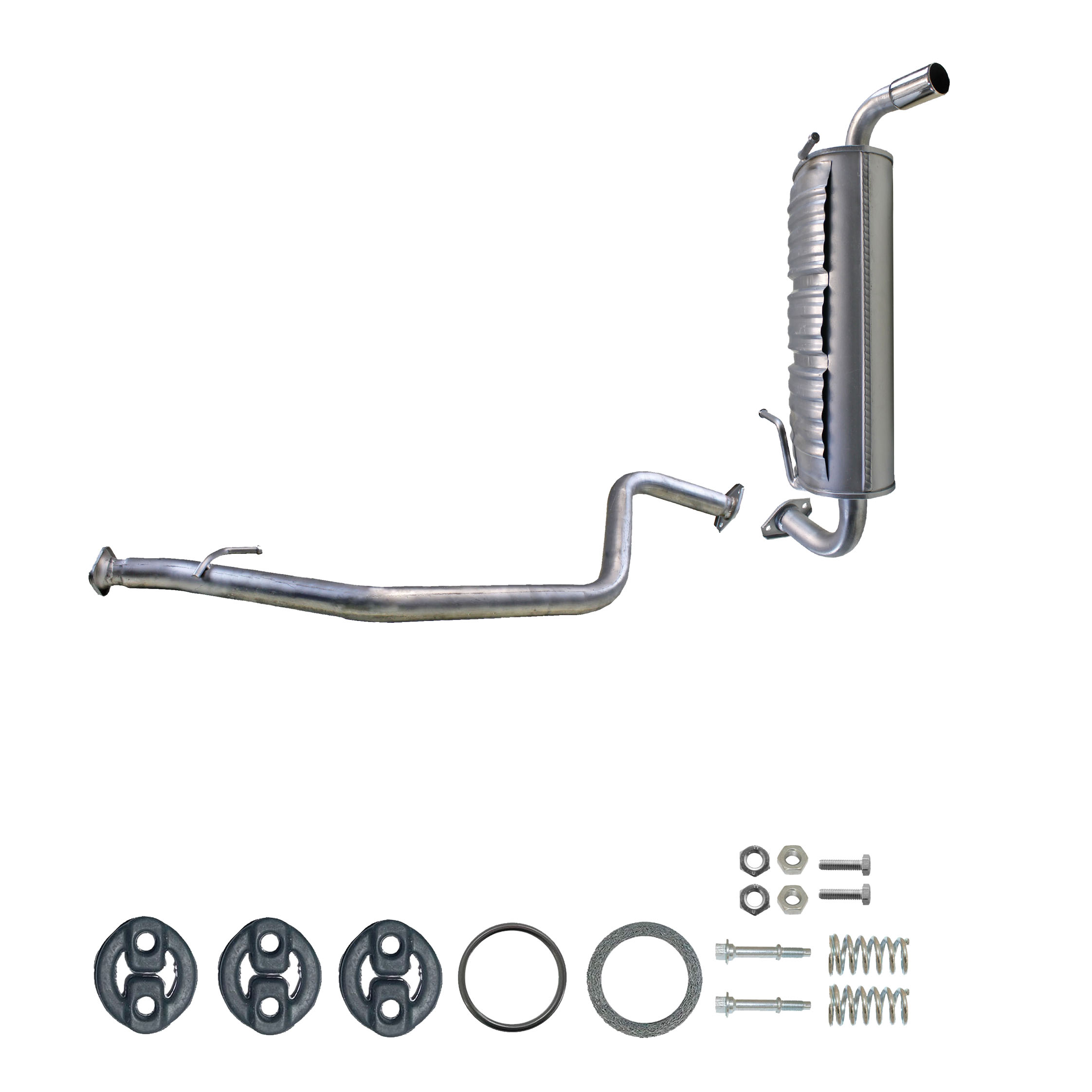 Auspuffanlage für SUZUKI JIMNY 1.3, 4WD, 86/88PS od Bj. 2000-