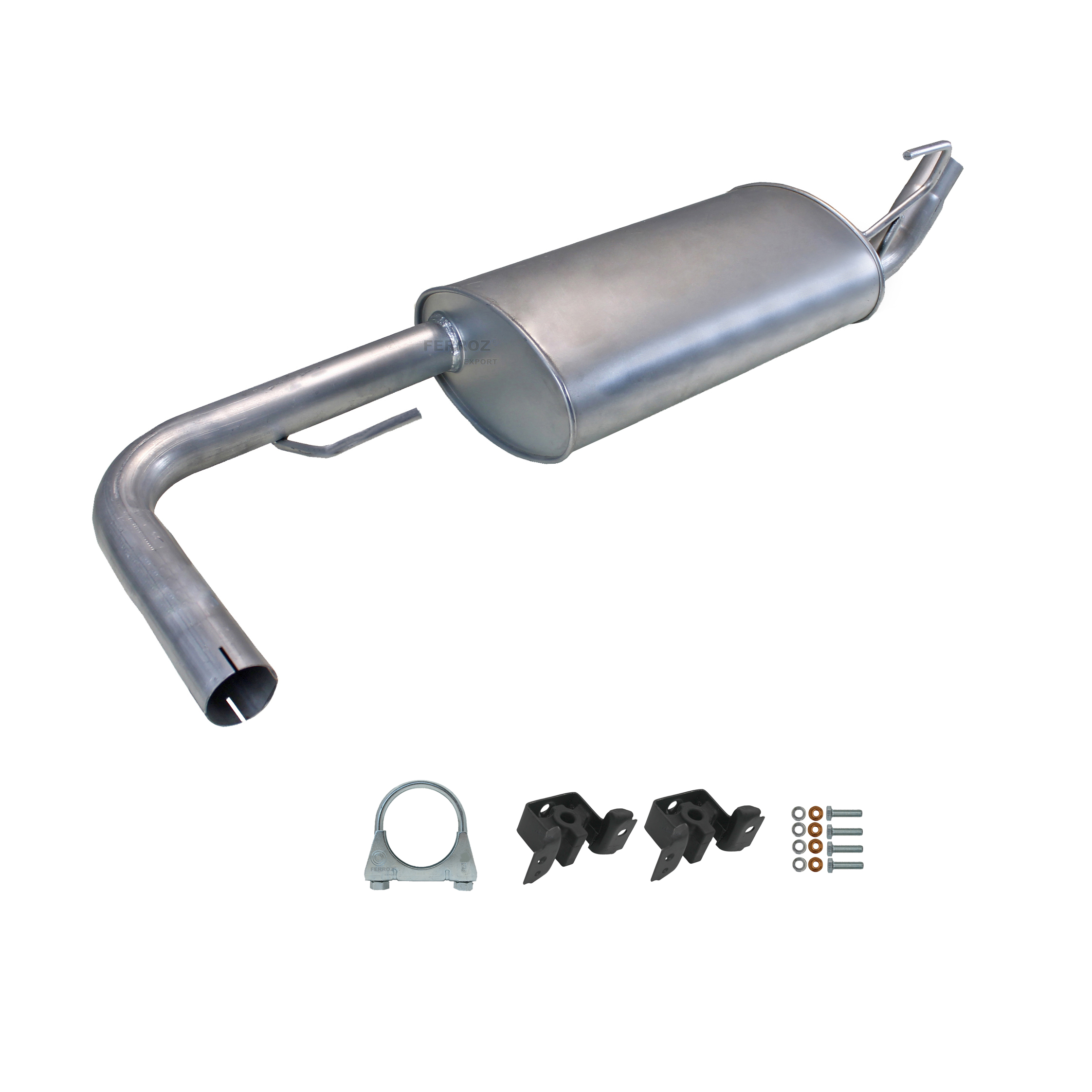 Mittelschalldämpfer für NISSAN PATHFINDER 2.5 dCi SUV od 09/2006 - Auspuff, Montagesatz – Bild 4