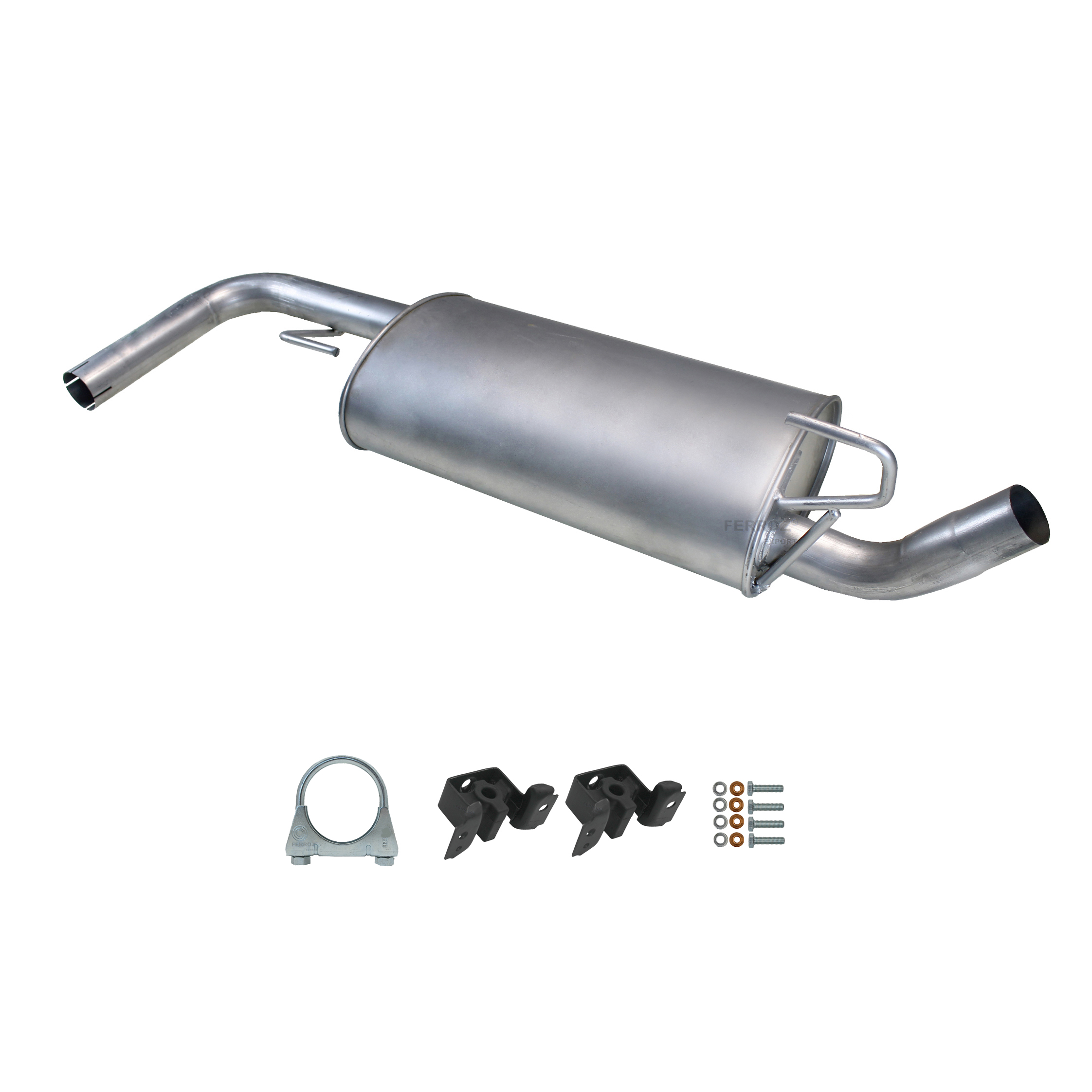 Mittelschalldämpfer für NISSAN PATHFINDER 2.5 dCi SUV od 09/2006 - Auspuff, Montagesatz – Bild 3