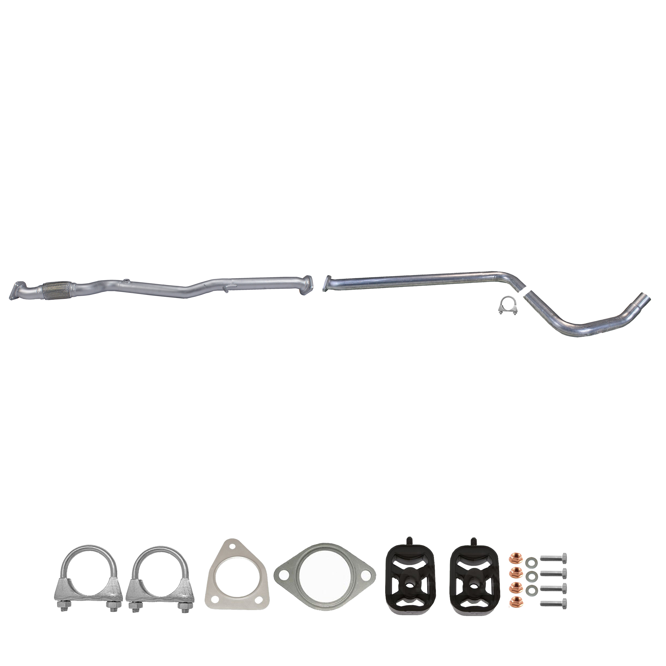 Vornerohr , Mittelrohr für OPEL ASTRA J Schrägheck/KOMBI 1.4i od Bj. 2009-