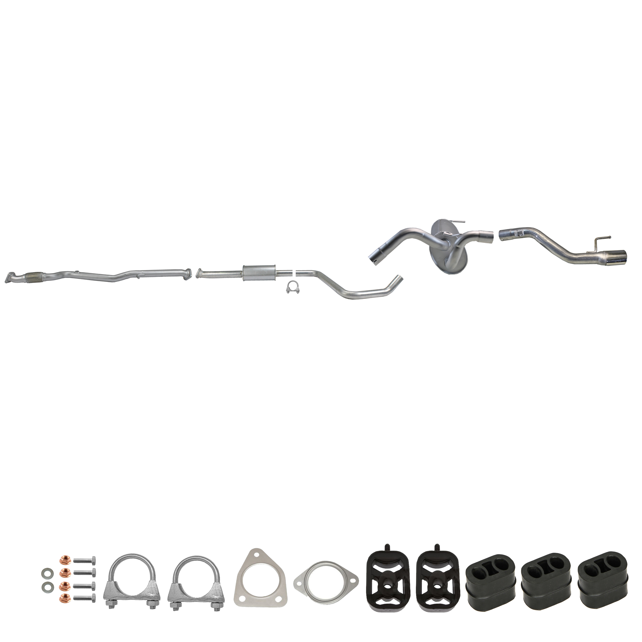 Auspuffanlage für OPEL ASTRA J Schrägheck 1.4i TURBO ab 2009-, Auspuff