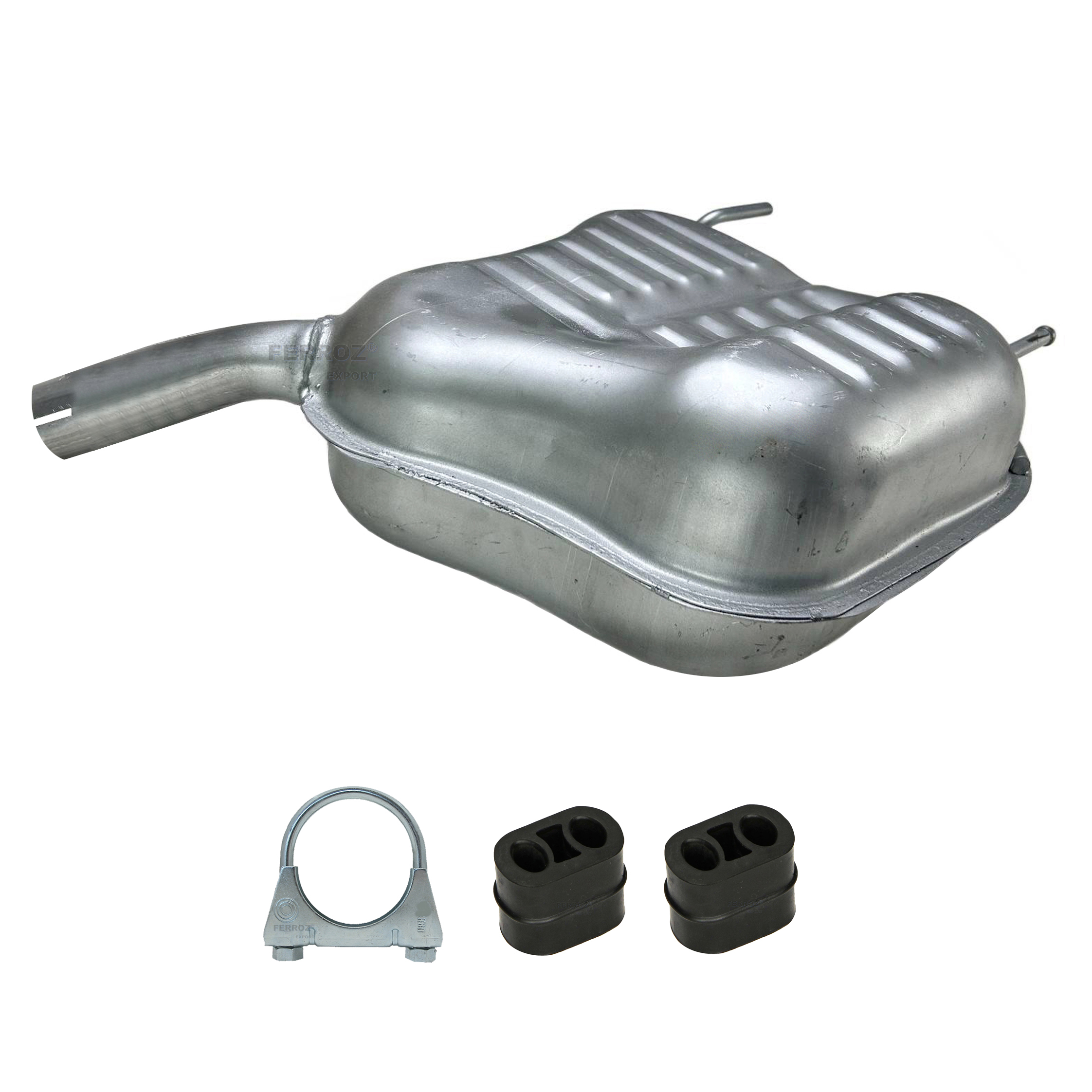 Endschalldämpfer OPEL VECTRA C 1.6 16V 1.8 16V ab. Bj. 2002, Auspuff – Bild 4
