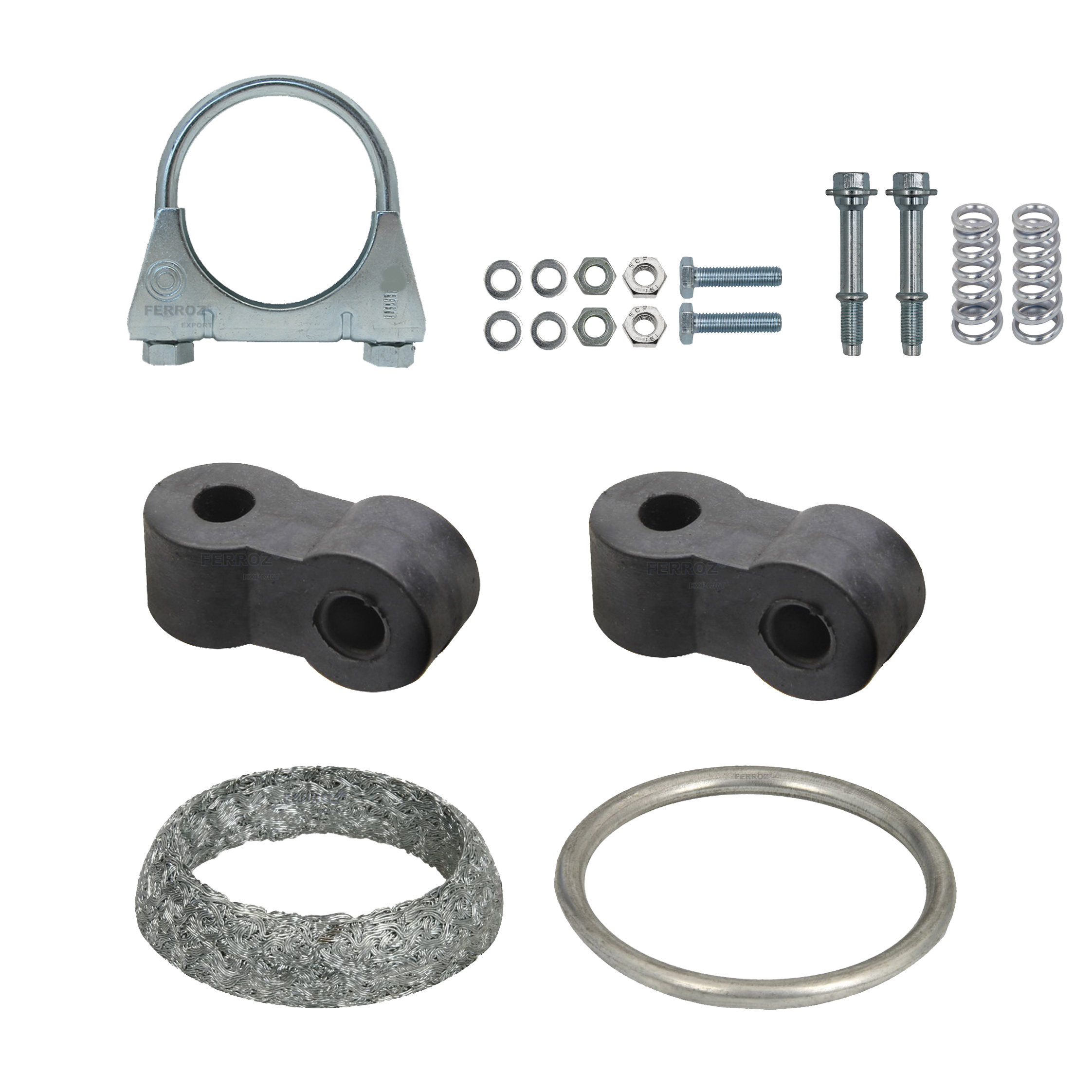 Auspuff Mittelschalldämpfer Opel Agila B 1.0 i, Suzuki Splash 1.0 i – Bild 4
