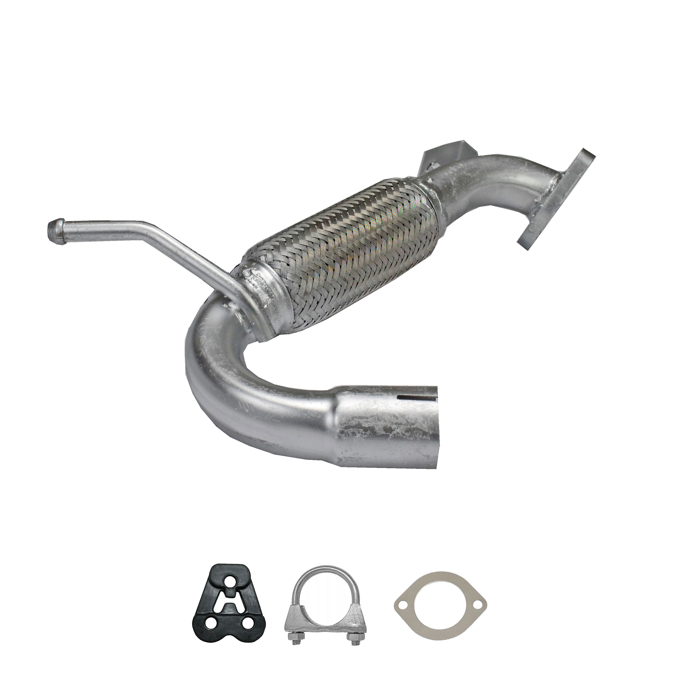 ABGASROHR REPARATURROHR +MONTAGEMATERIAL für SMART FORTWO coupe 1.0 71 KM 2007-