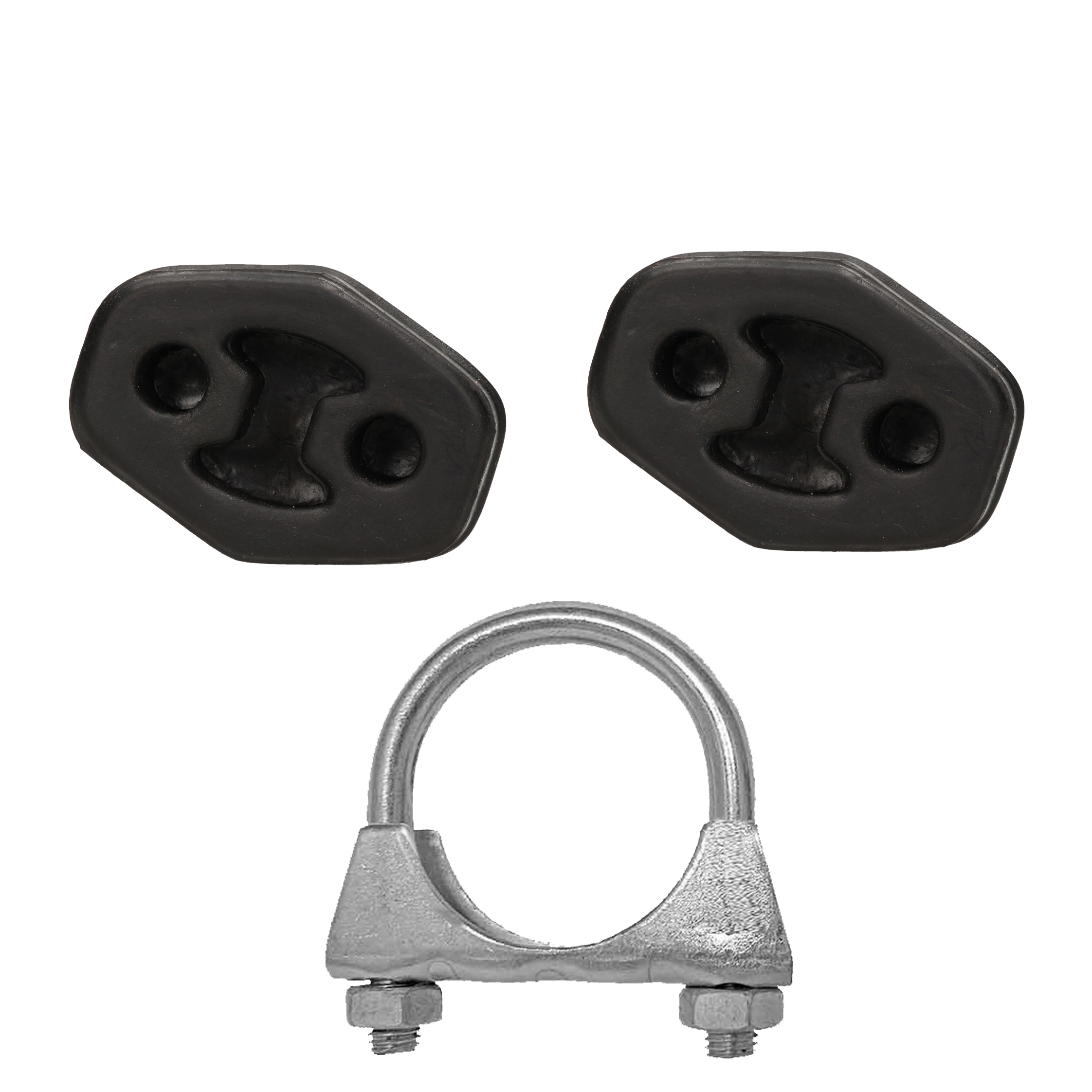 Montagesatz für Endschalldämpfer Ford Fiesta VI 1.25, 1.4