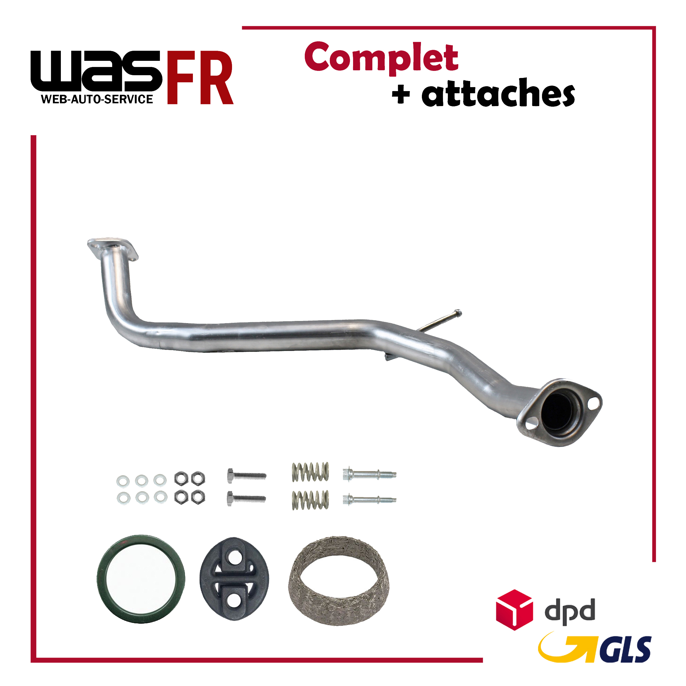 Mittelschalldämpfer für TOYOTA AURIS/Toyota Corolla 1.33 Dual VVT-i/1.4/1.6/1.8