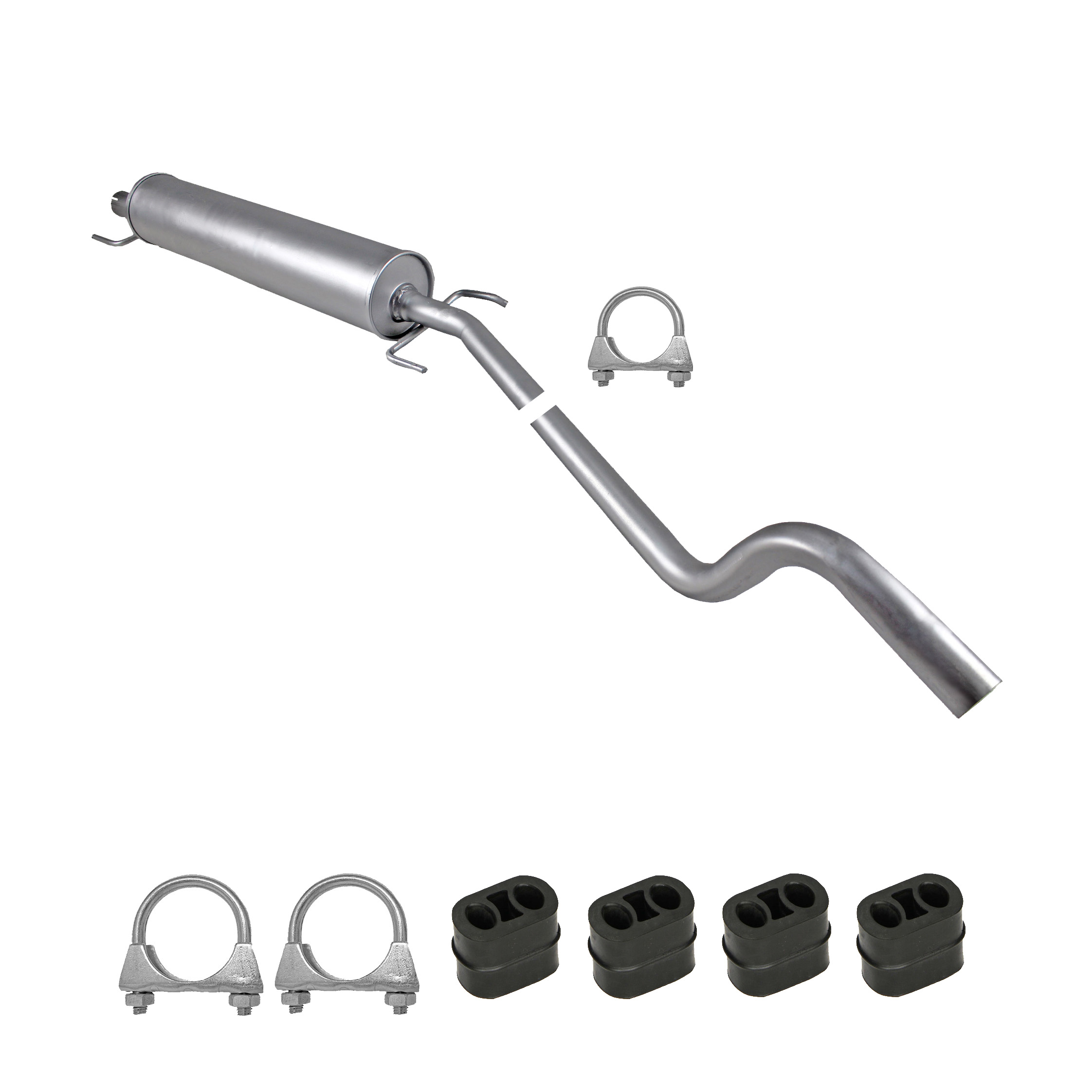 Mitteschalldämpfer für Opel Astra G II 04/1998-09/2004 1.4 16V / 1.6 8V Auspuff