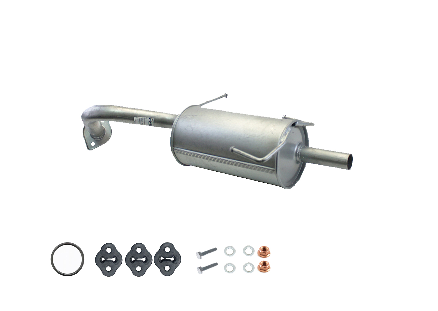 Endschalldämpfer für NISSAN MICRA K11 1.0/1.3/1.4 ab. 1992- Auspuff