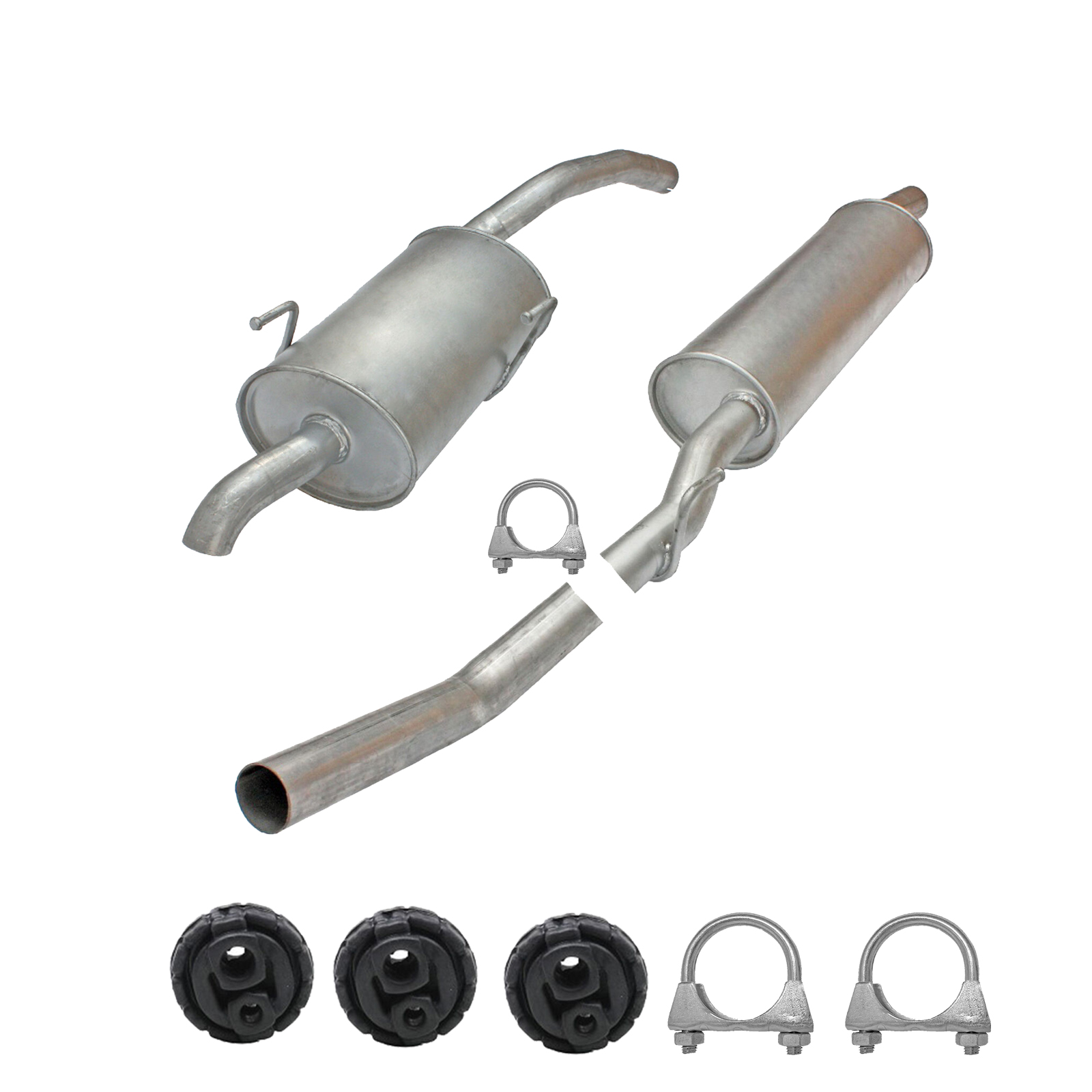 Auspuffanlage Auspuff ab Kat Citroen C8, Fiat Ulysse, Lancia Phedra, Peugeot 807