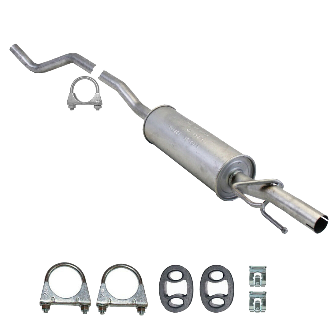 Mittelschalldämpfer Opel Corsa B (S93) 1.0i 12V, 54 PS Mitteltopf Auspuff