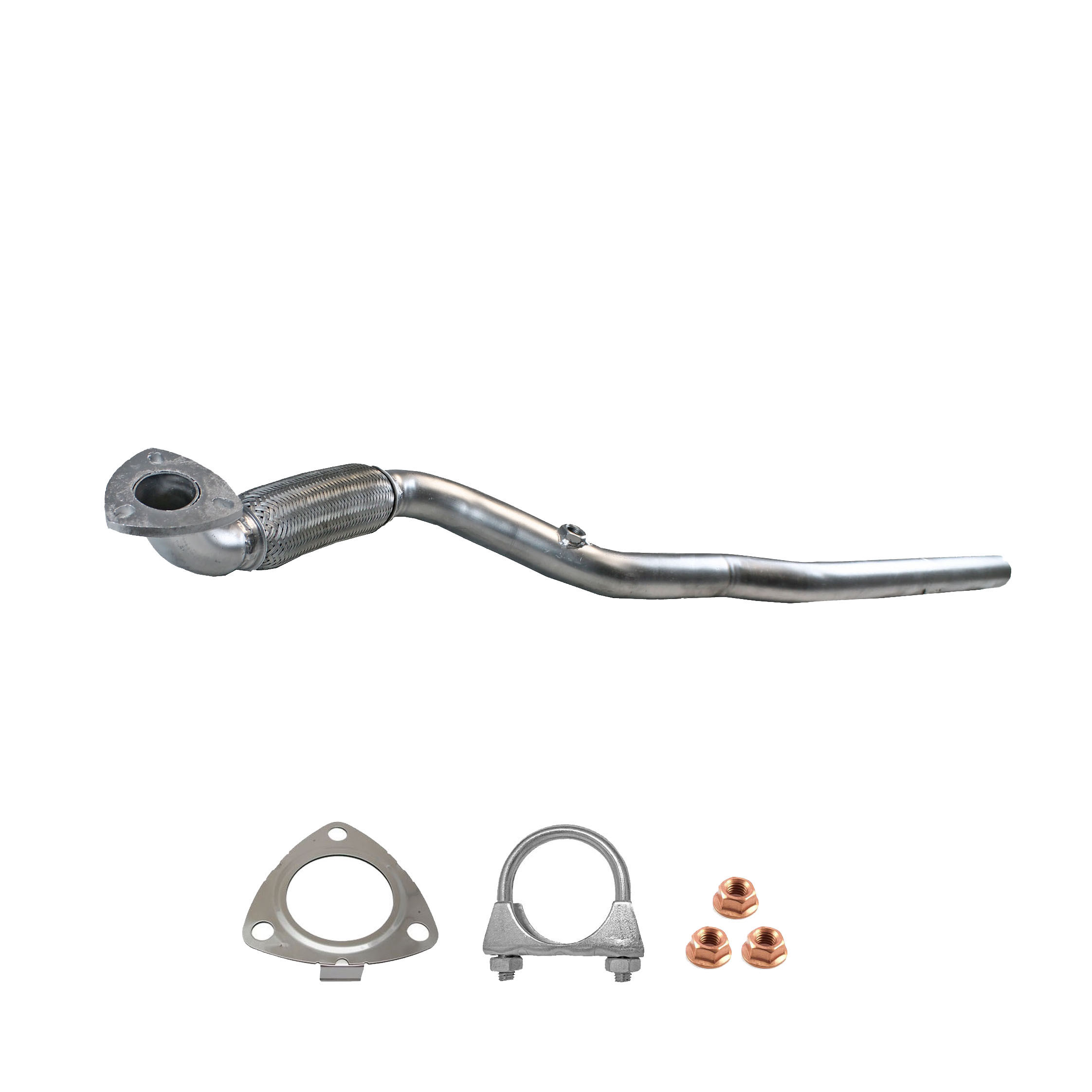 Abgasrohr für OPEL Zafira 1.6 16V 2000- & OPEL Astra II 1.4 / 1.6 Auspuff