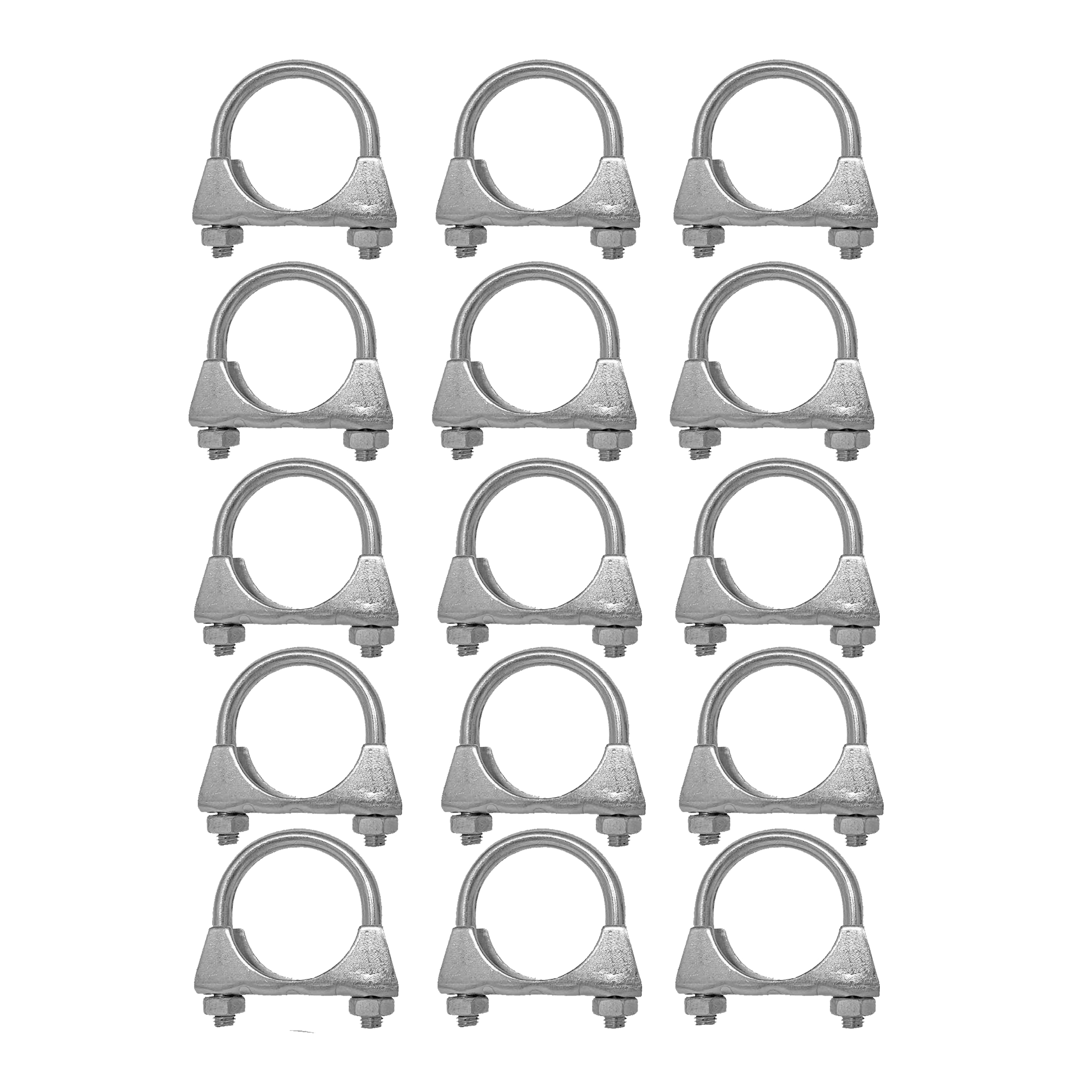 15 Stück Auspuffschelle Abgasanlage Rohrschelle Montageschelle M8 Ø 50 mm – Bild 3