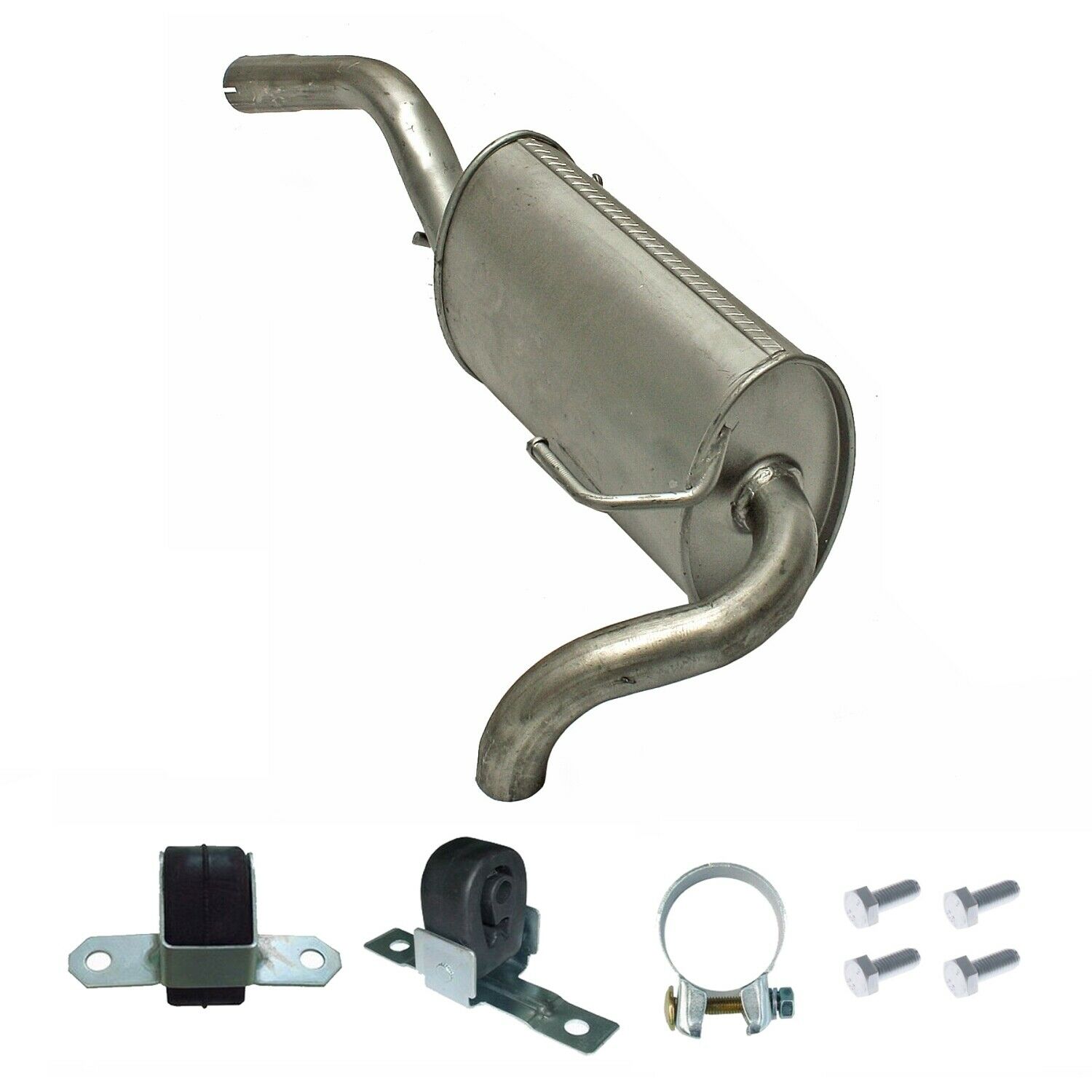 Auspuff Endschalldämpfer Seat Arosa (6H) & VW Lupo (6X1, 6E1) 1.0 1.4
