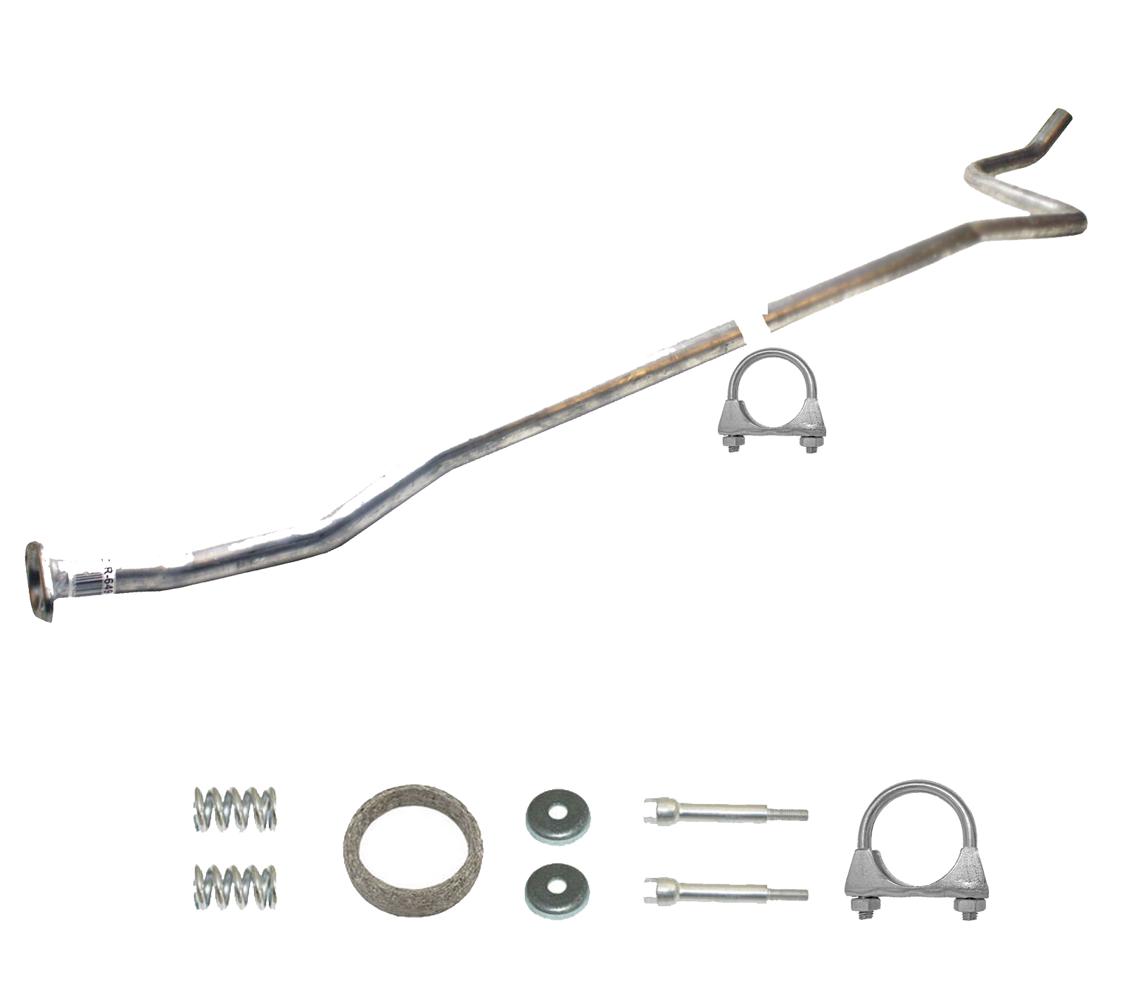 Mittelrohr PEUGEOT 207 & 207 SW 1.4/ 1.4 Bi-Fuel, 72/73 PS ab. Bj. 2006, Auspuff – Bild 2