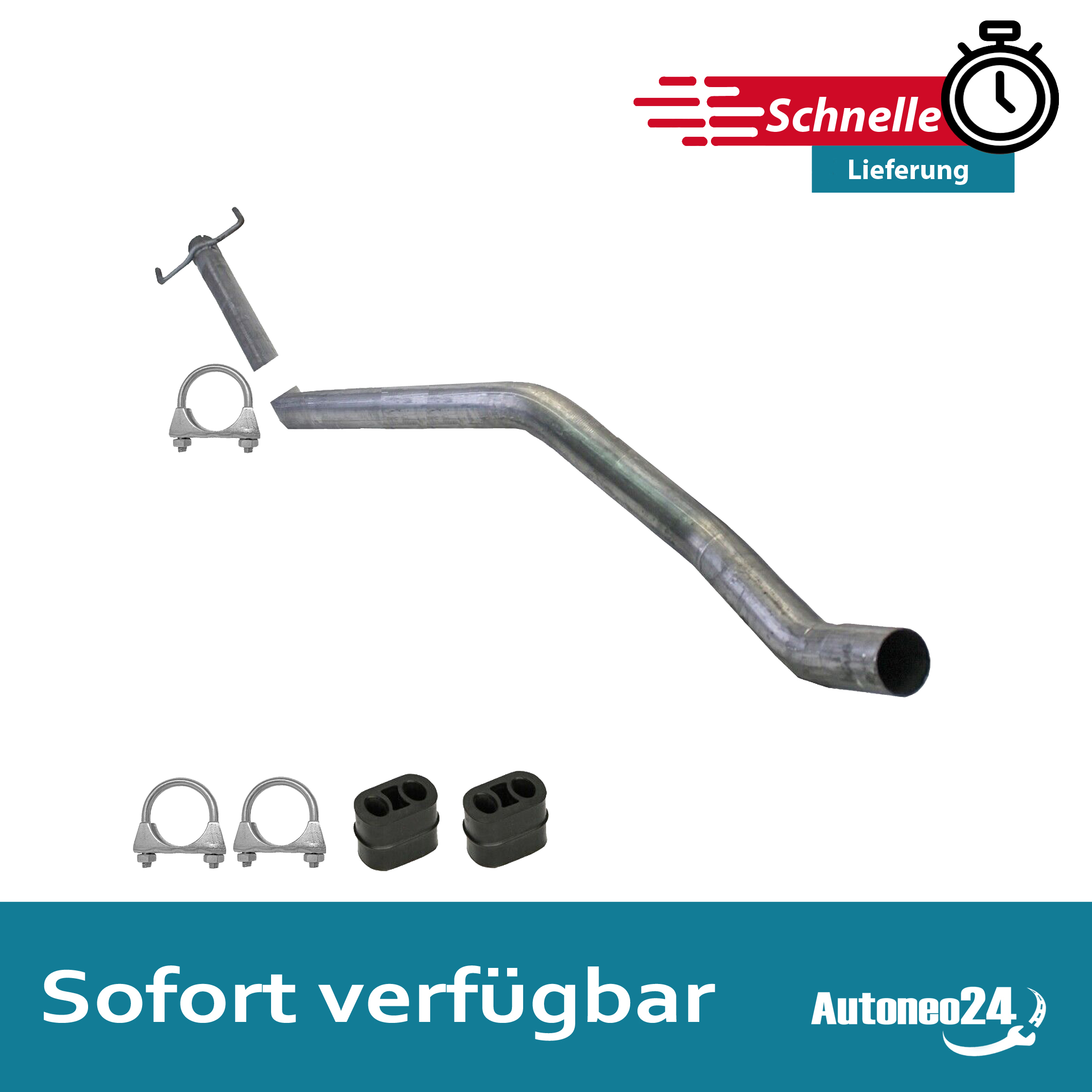 Abgasrohr für OPEL ASTRA III H/GTC 1.3CDTI/1.7CDTI ab. 03.2004- Auspuff – Bild 4