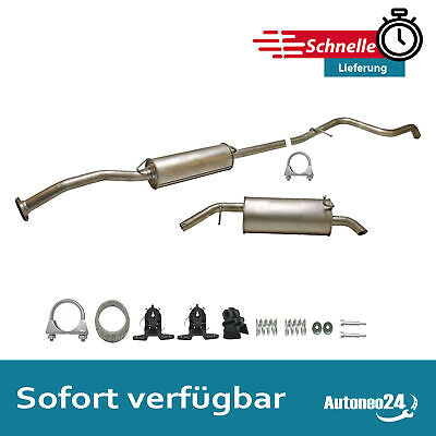 Auspuffanlage für PEUGEOT 207/207+ (WA_, WC_) 109 PS ab.02.2006- Auspuff