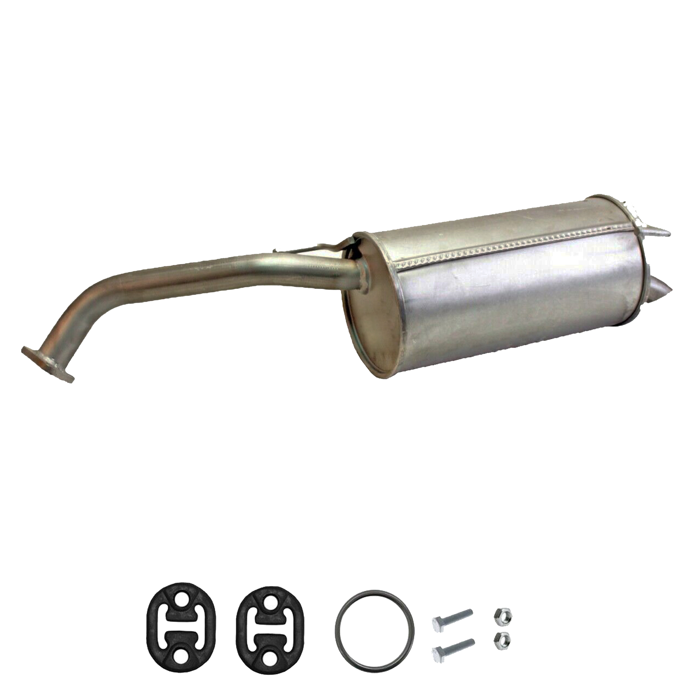 Auspuff Endschalldämpfer für Nissan Micra III (K12) 1.0 1.2 1.4, auch für Note
