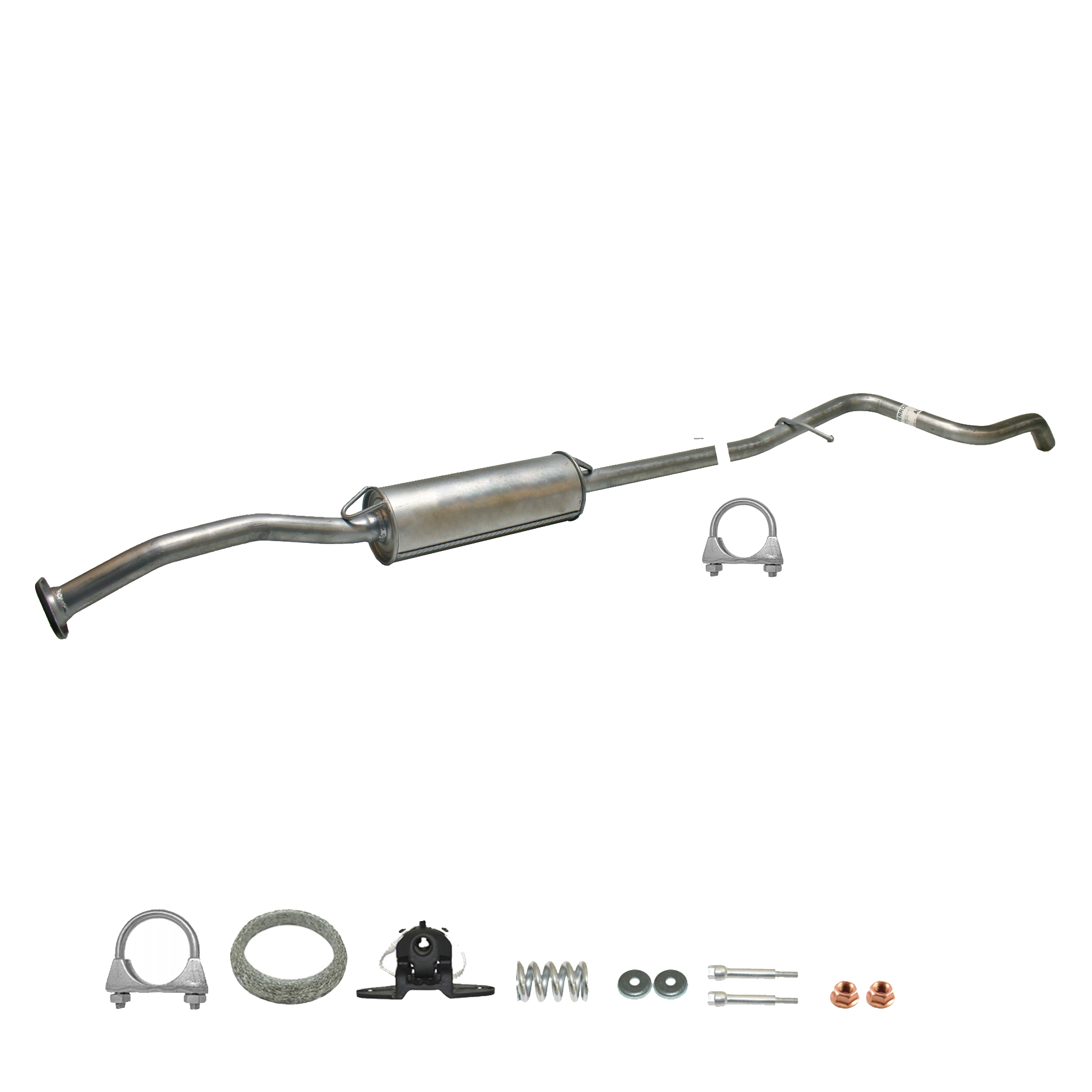 Mitteschalldämpfer für PEUGEOT 207/207+ (WA_, WC_) 1.6 16V ab.02.2006-, Auspuff