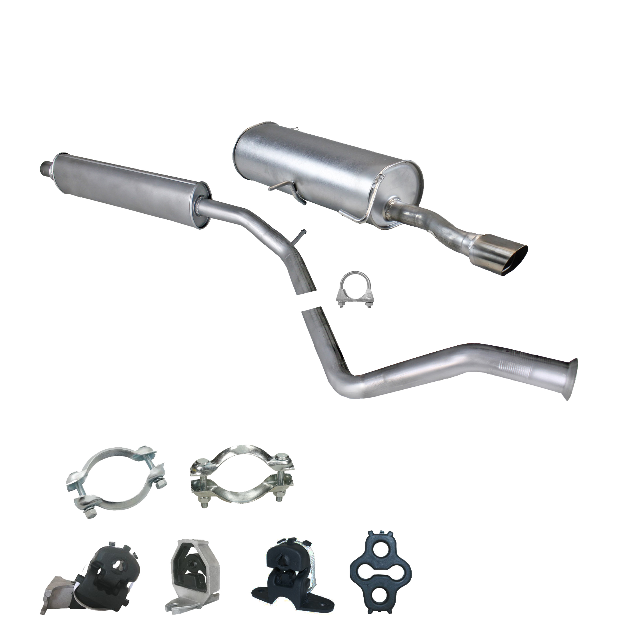 Auspuffanlage für Peugeot 307 Cabriolet CC 2.0 138 PS 2003-2005 Auspuff