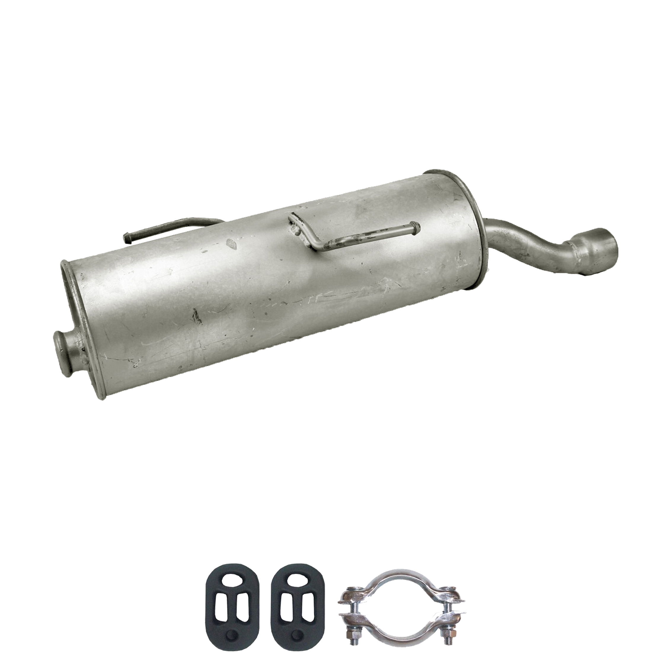 Endschalldämpfer Auspuff PEUGEOT 206 1.4i, 1.6i, 1.1i, 1998-2013 Schrägheck