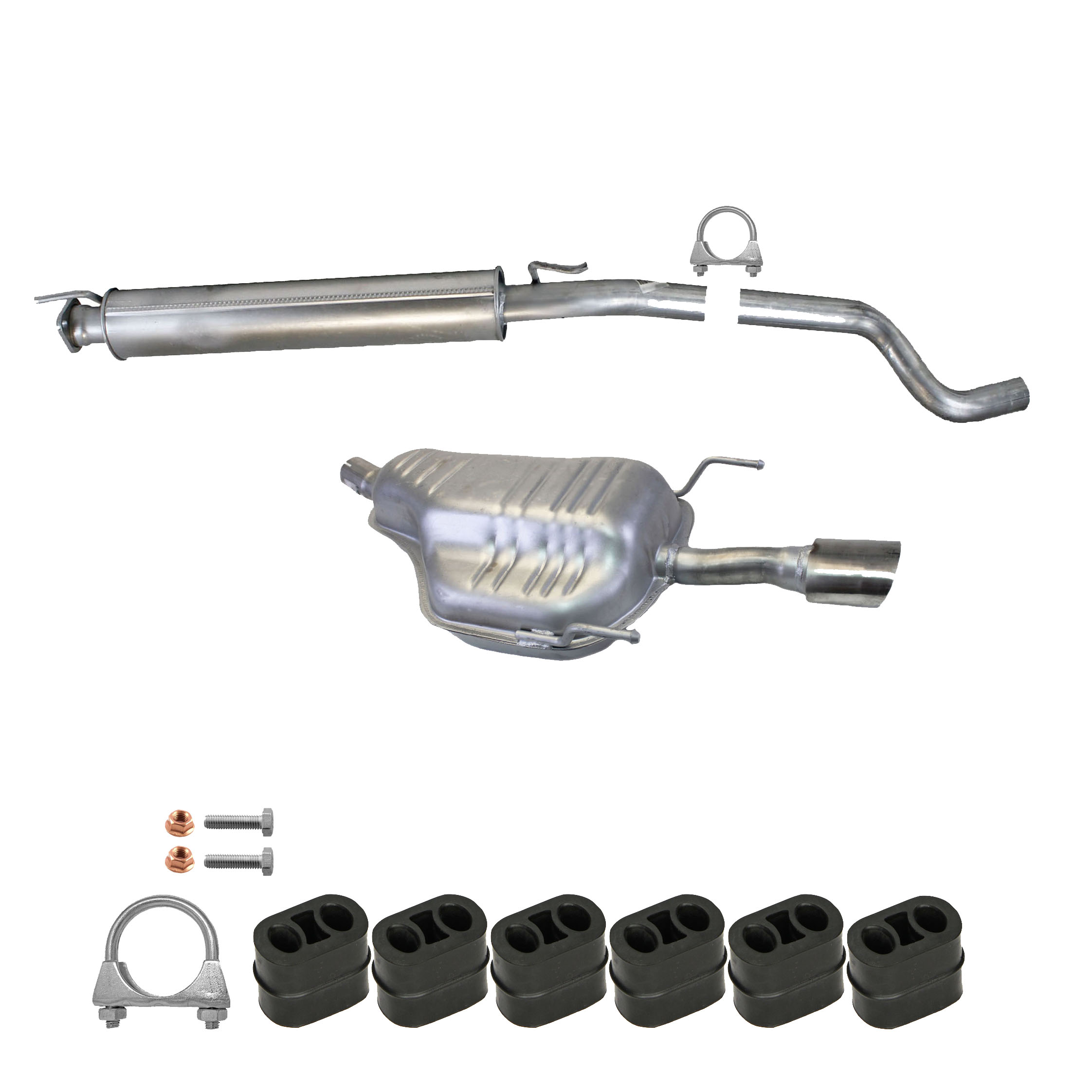 Auspuffanlage für Opel ASTRA H 2.0 TURBO 200PS