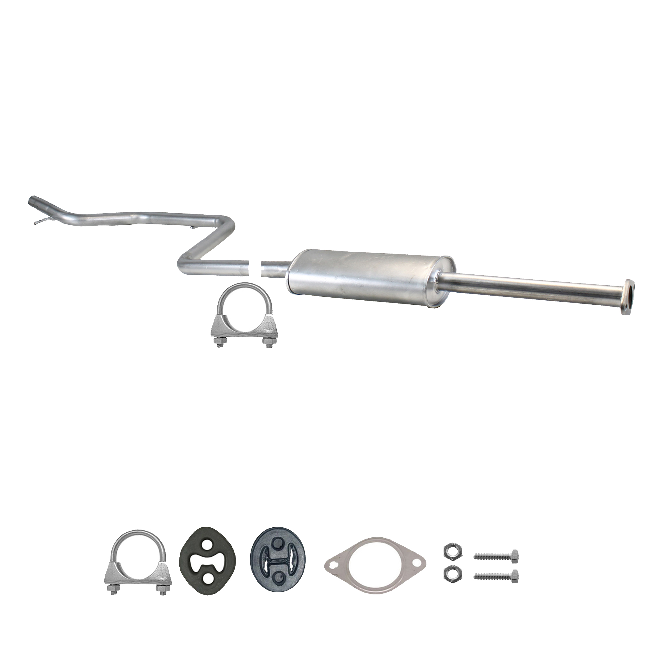 Mittelschalldämpfer für Ford Galaxy 2.0i/2.0 FlexiFuel ab. Bj. 2006 Auspuff